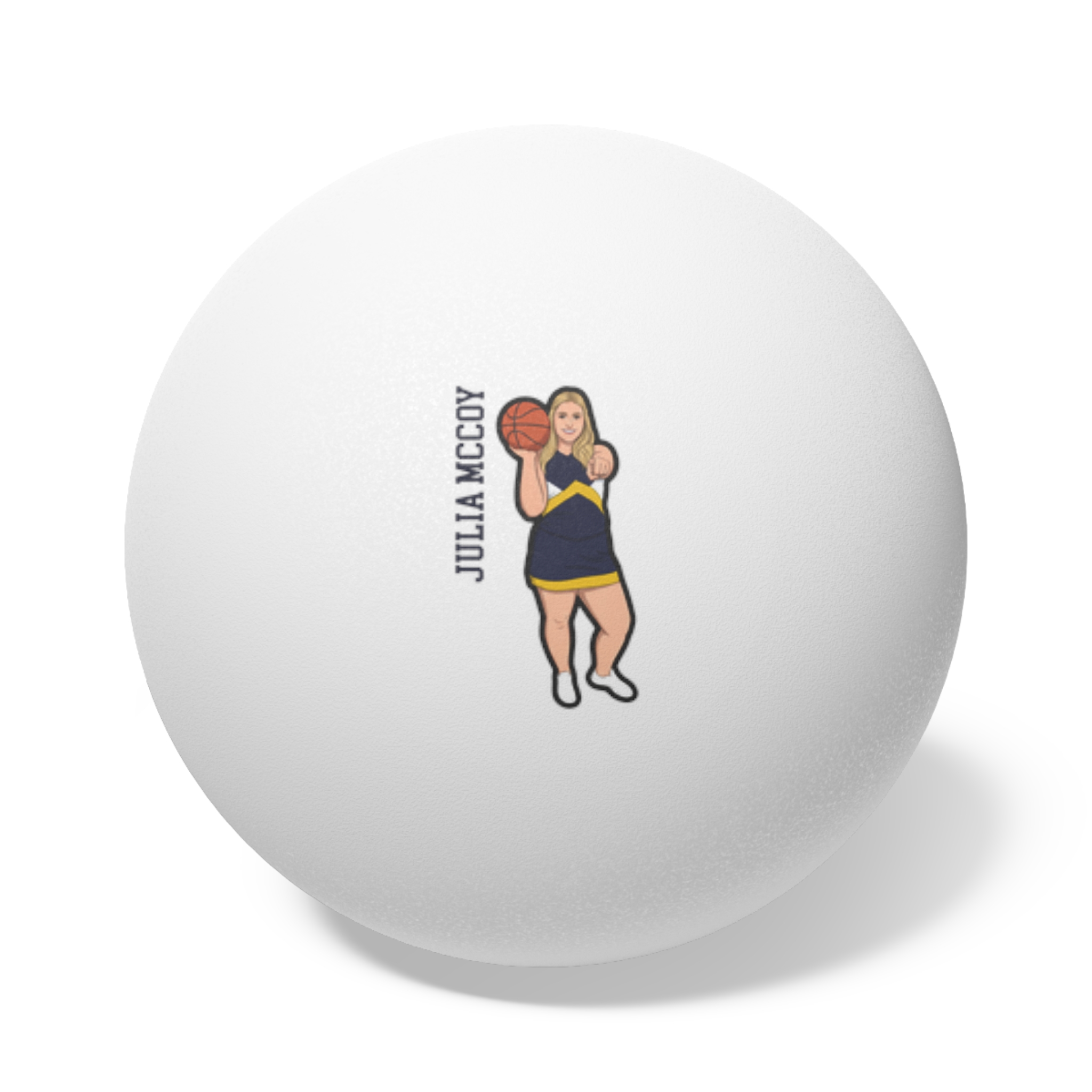 Ping Pong Balls, 6 pcs — character_name_vertical in White