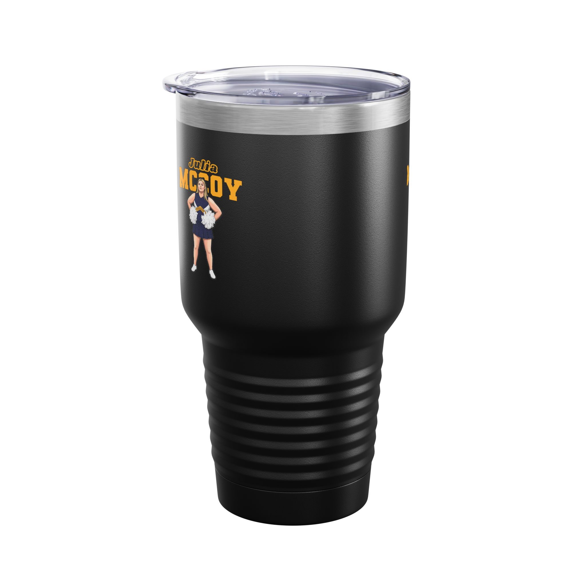 30oz Tumbler — character_name_arch in Black