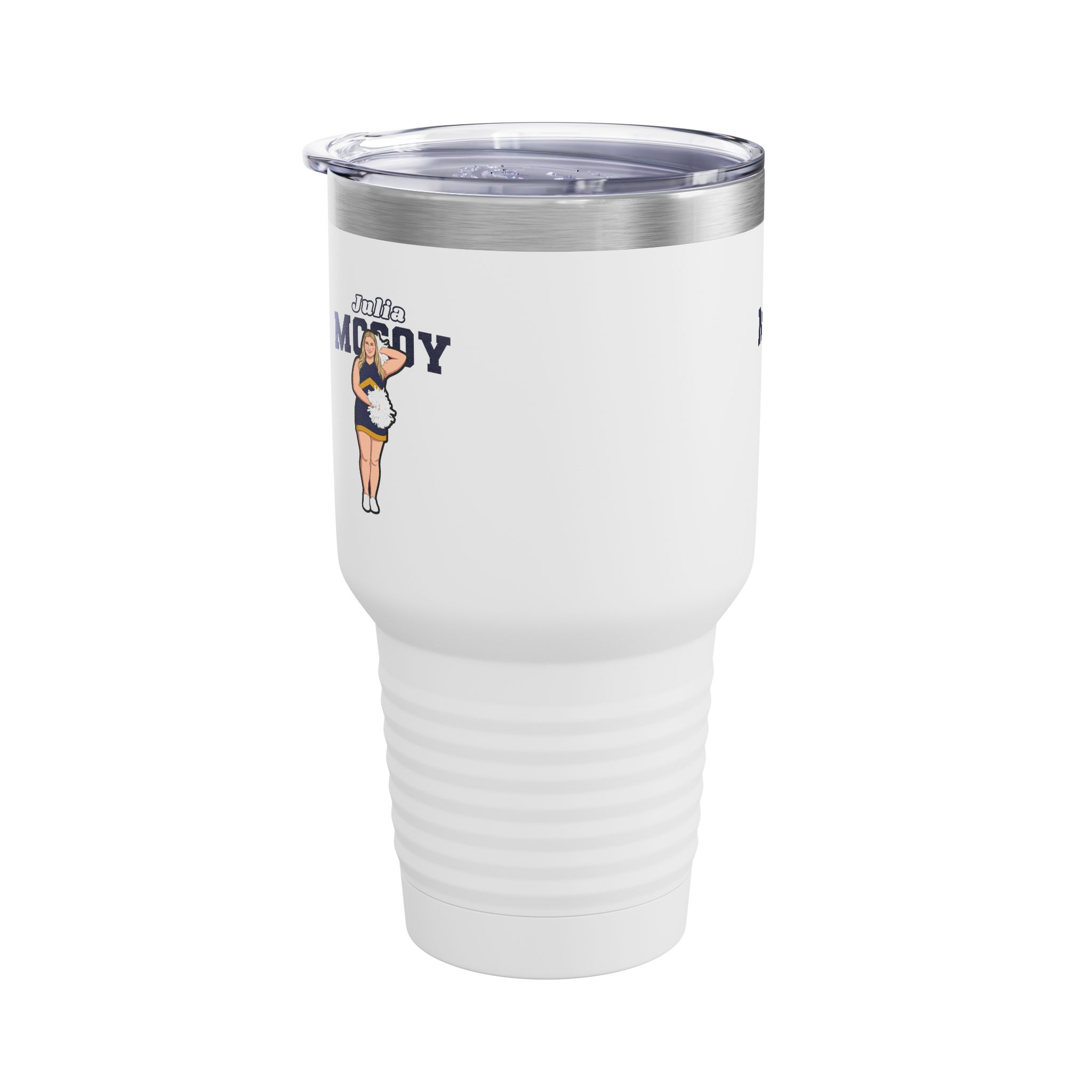 30oz Tumbler — character_name_arch in White