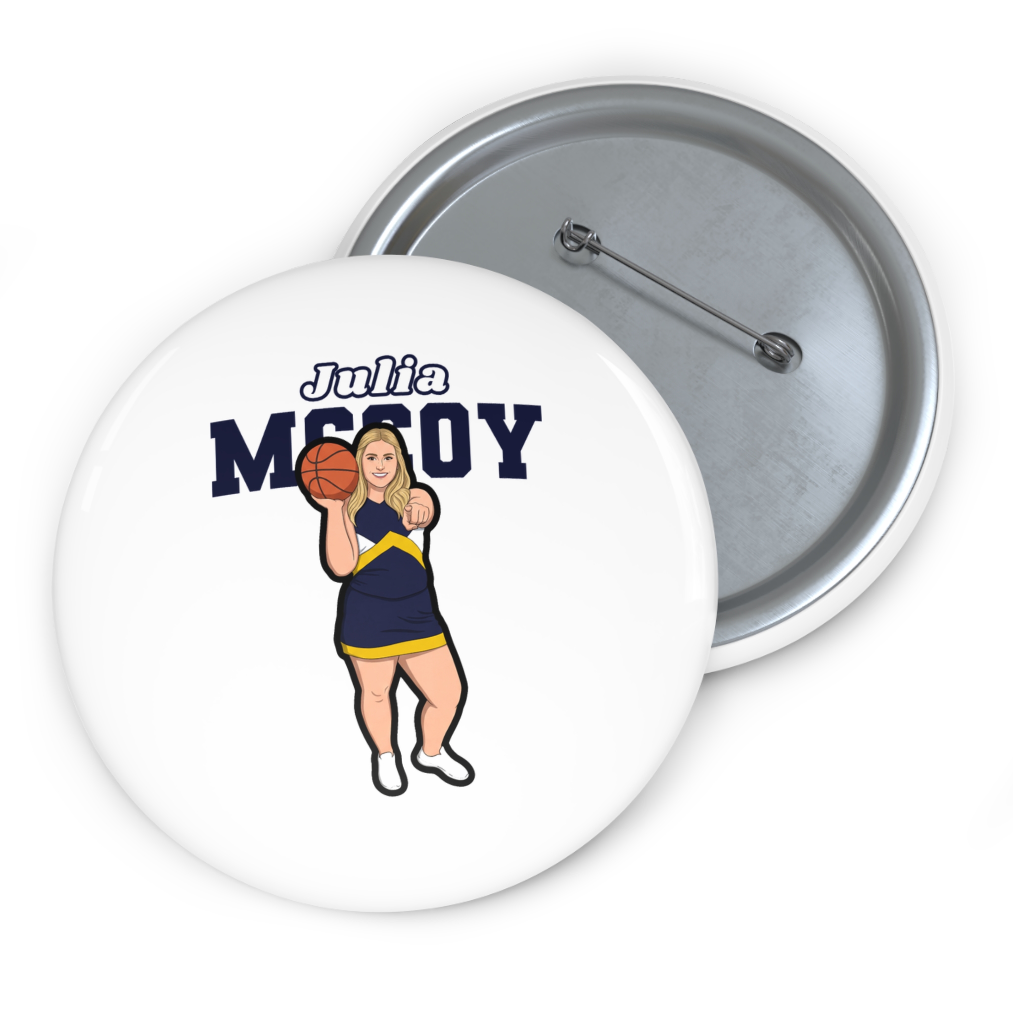 Game Day Pin — character_name_arch in Classic