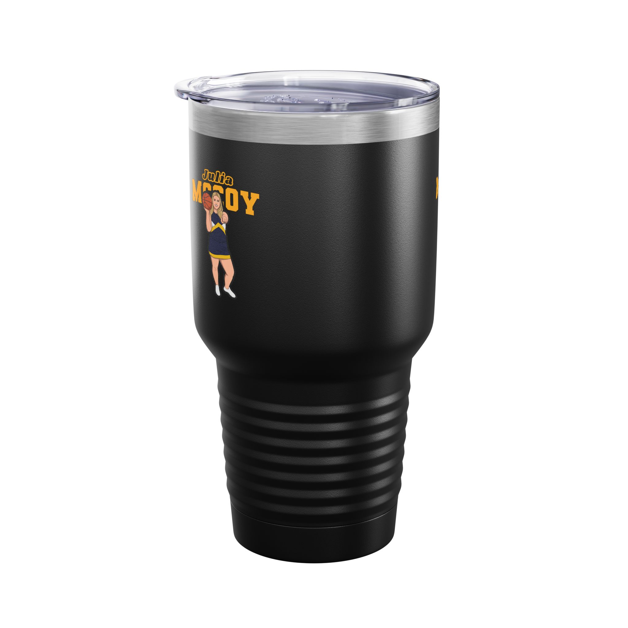 30oz Tumbler — character_name_arch in Black
