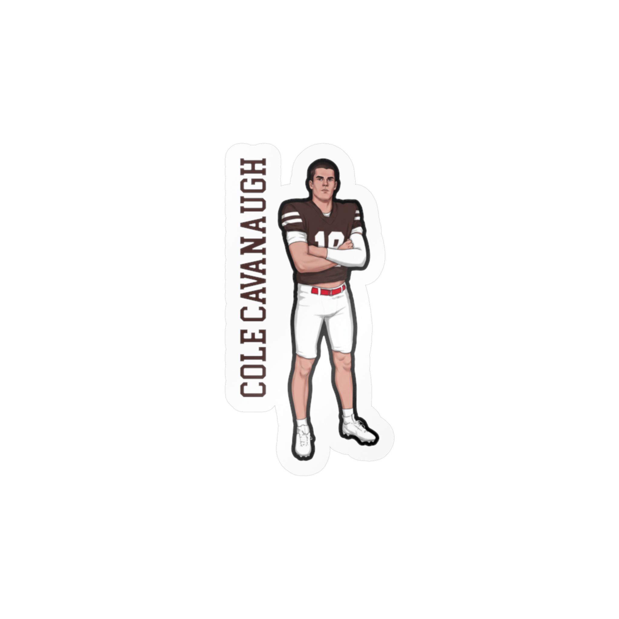 Vinyl Sticker — character_name_vertical in Classic