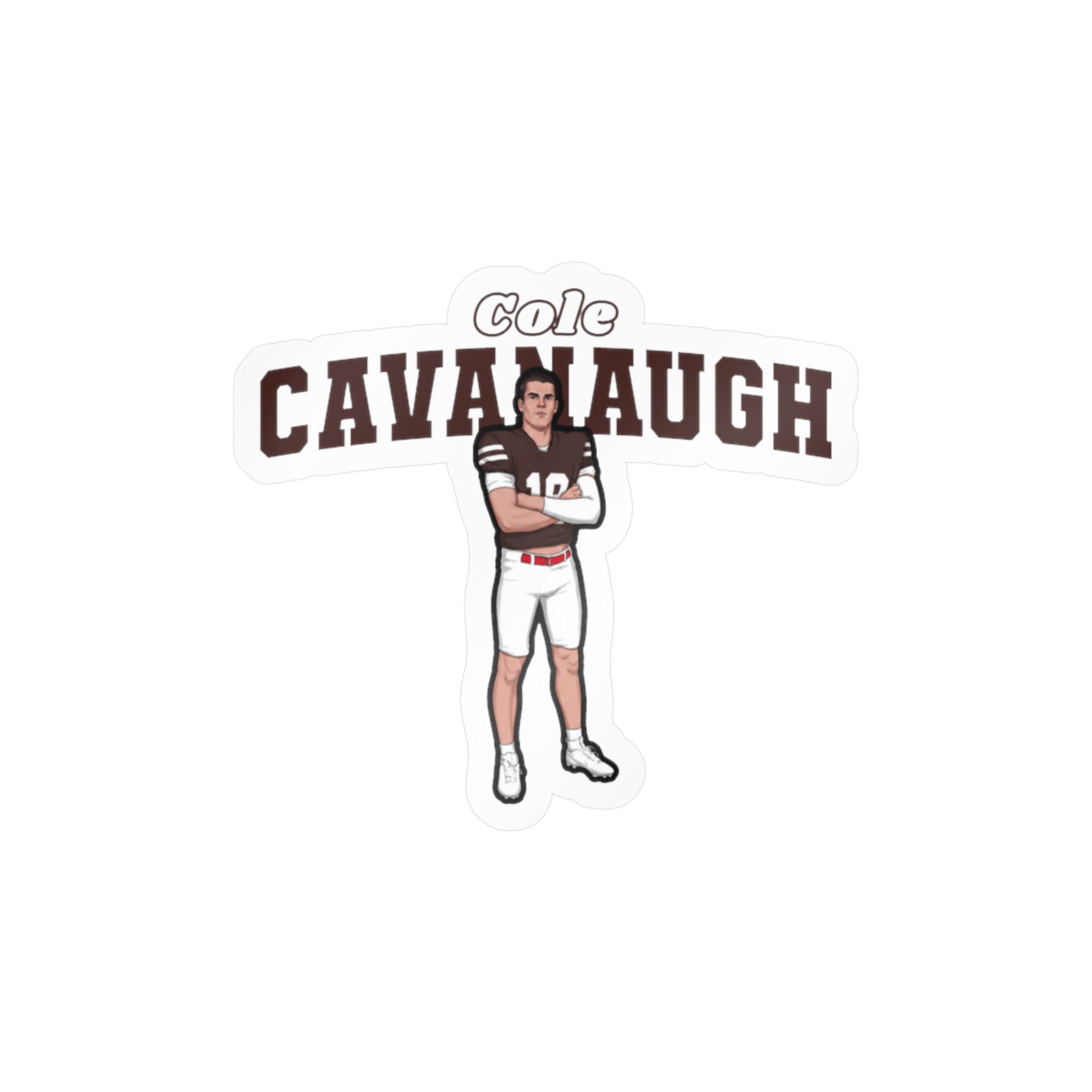 Vinyl Sticker — character_name_arch in Classic