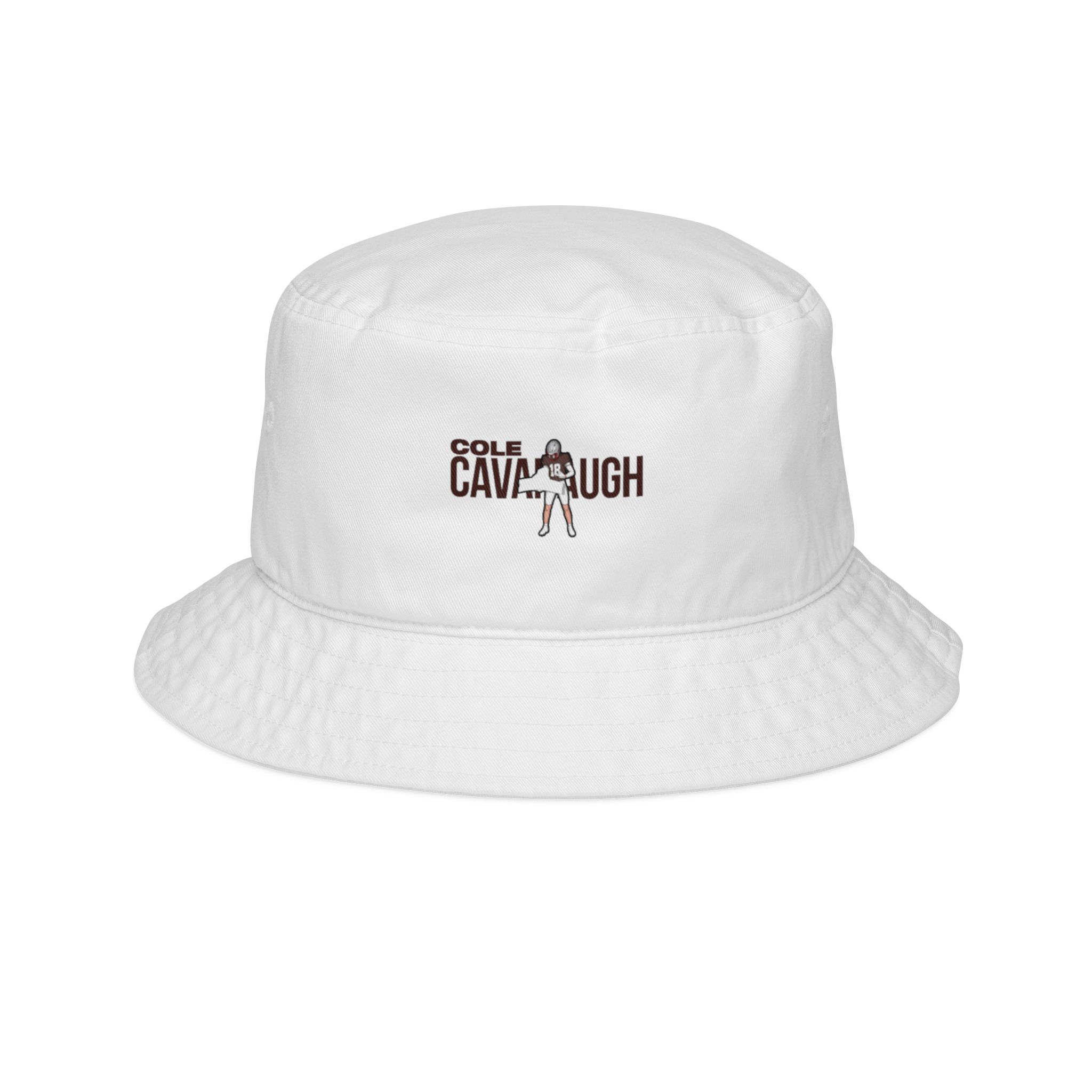 Bucket Hat — character_player_name in White