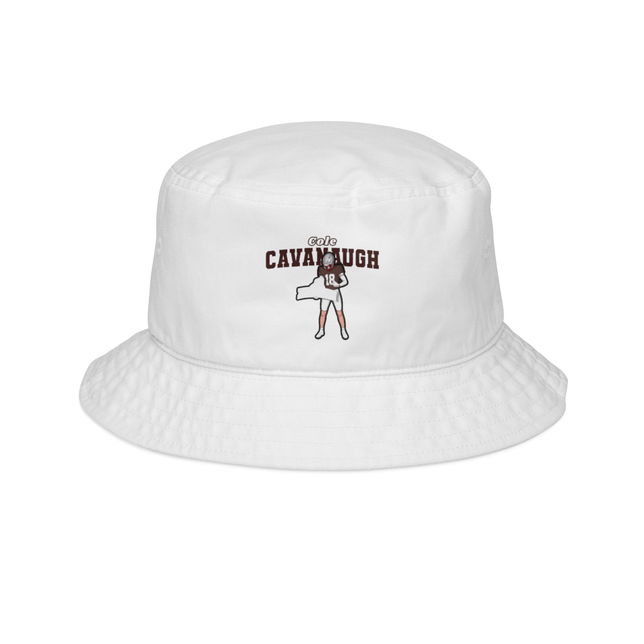 Bucket Hat — character_name_arch in White