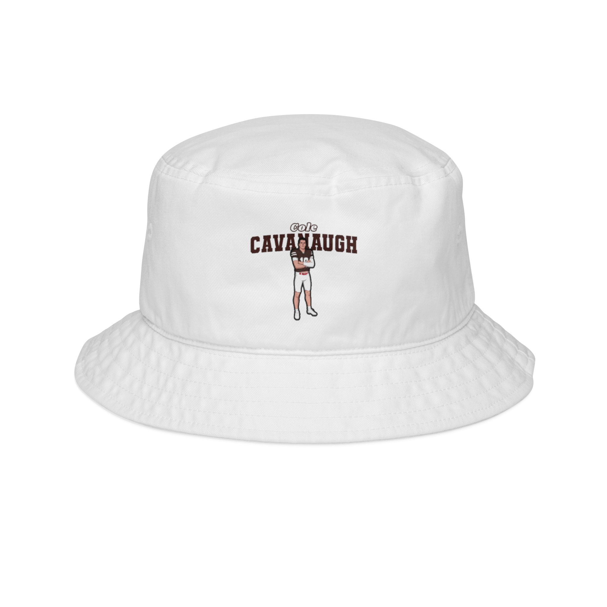 Bucket Hat — character_name_arch in White