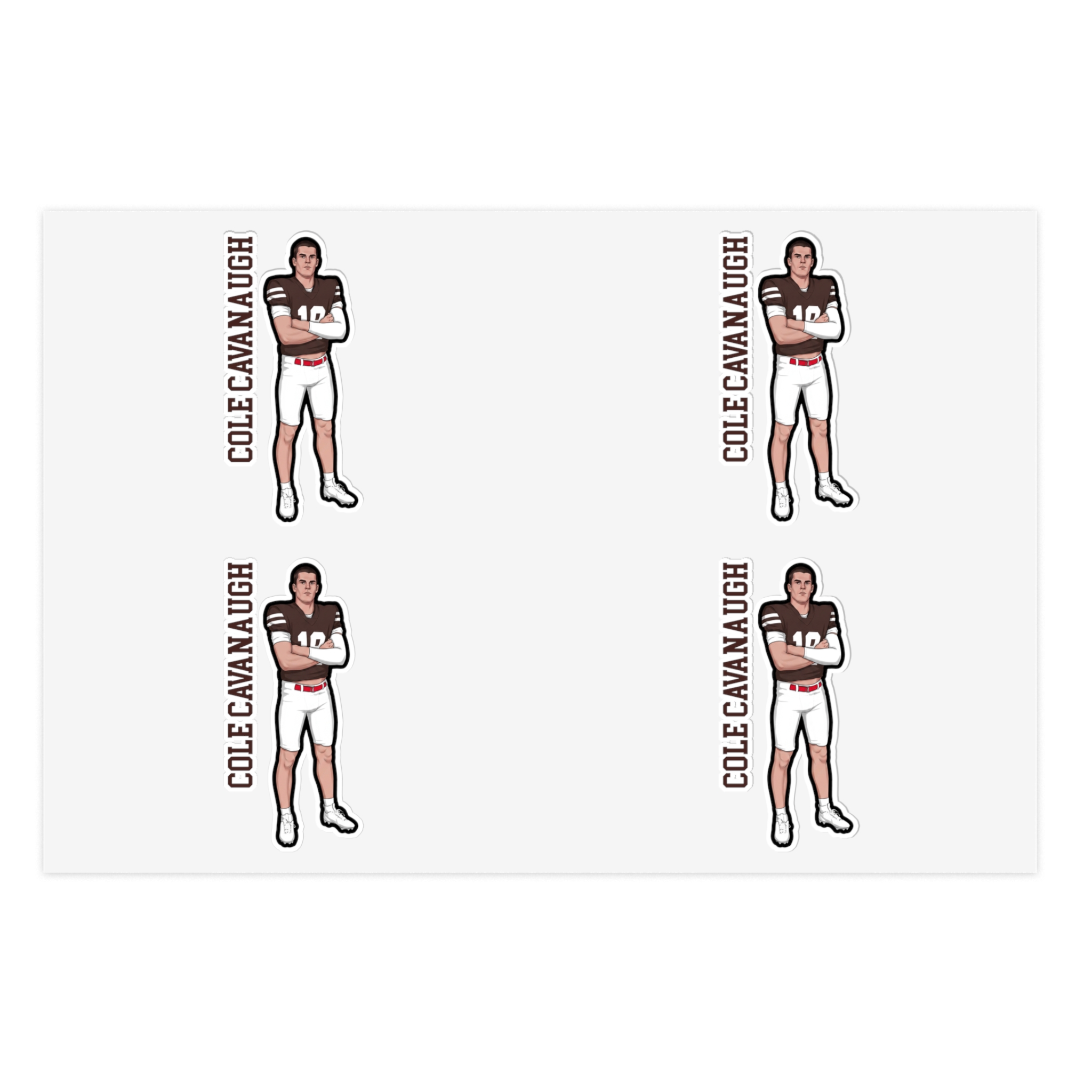 Sticker Sheet — character_name_vertical in Classic