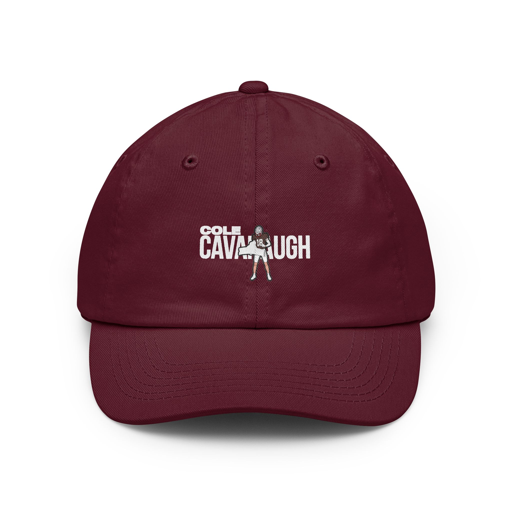 Classic Cap — character_player_name in Maroon