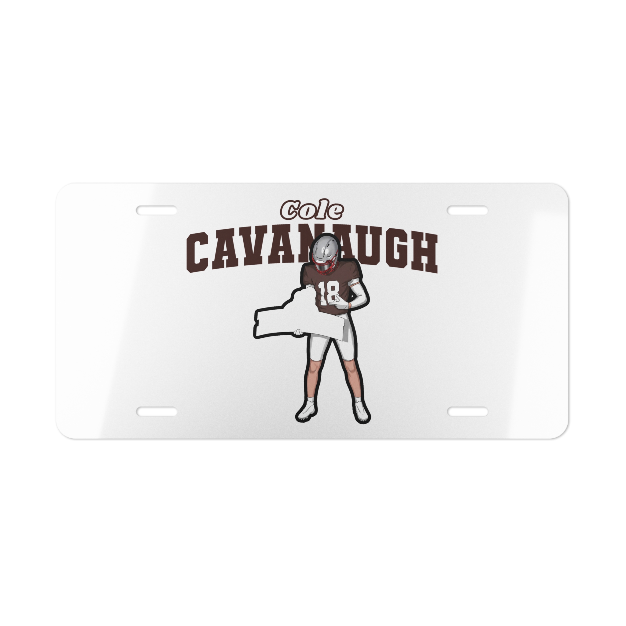 License Plate — character_name_arch in Classic