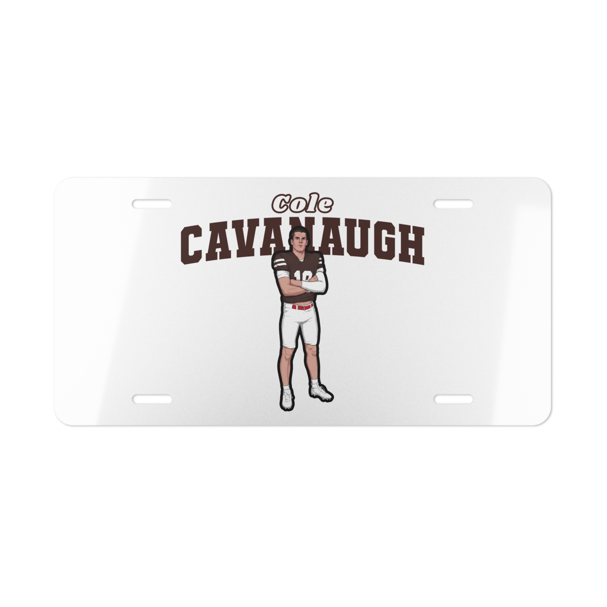 License Plate — character_name_arch in Classic