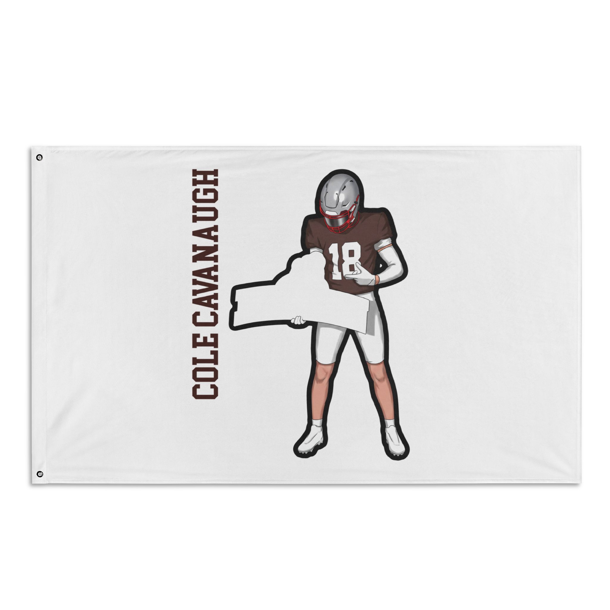 Flag (35 × 56 in) — character_name_vertical in Classic