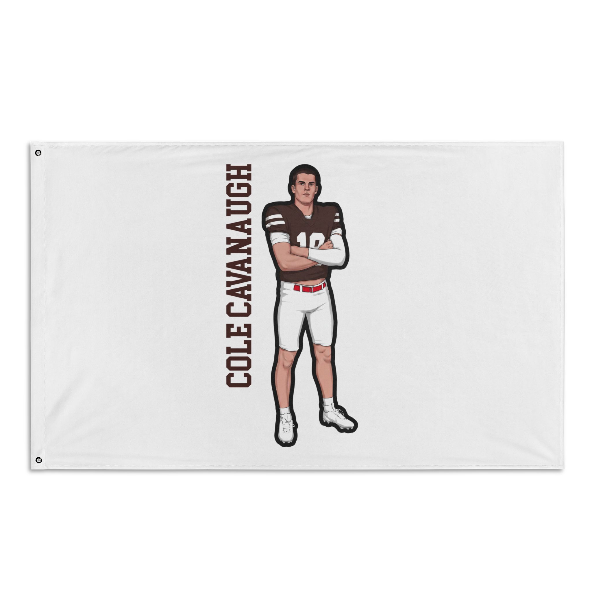 Flag (35 × 56 in) — character_name_vertical in Classic