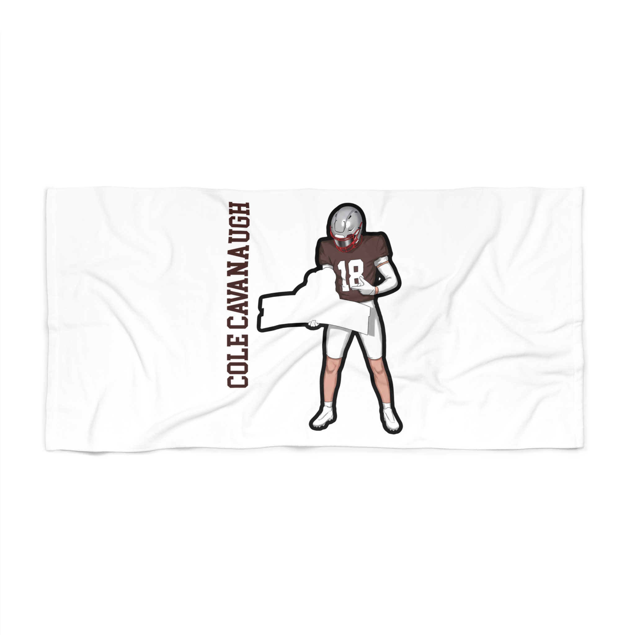 Beach Towel — character_name_vertical in Classic