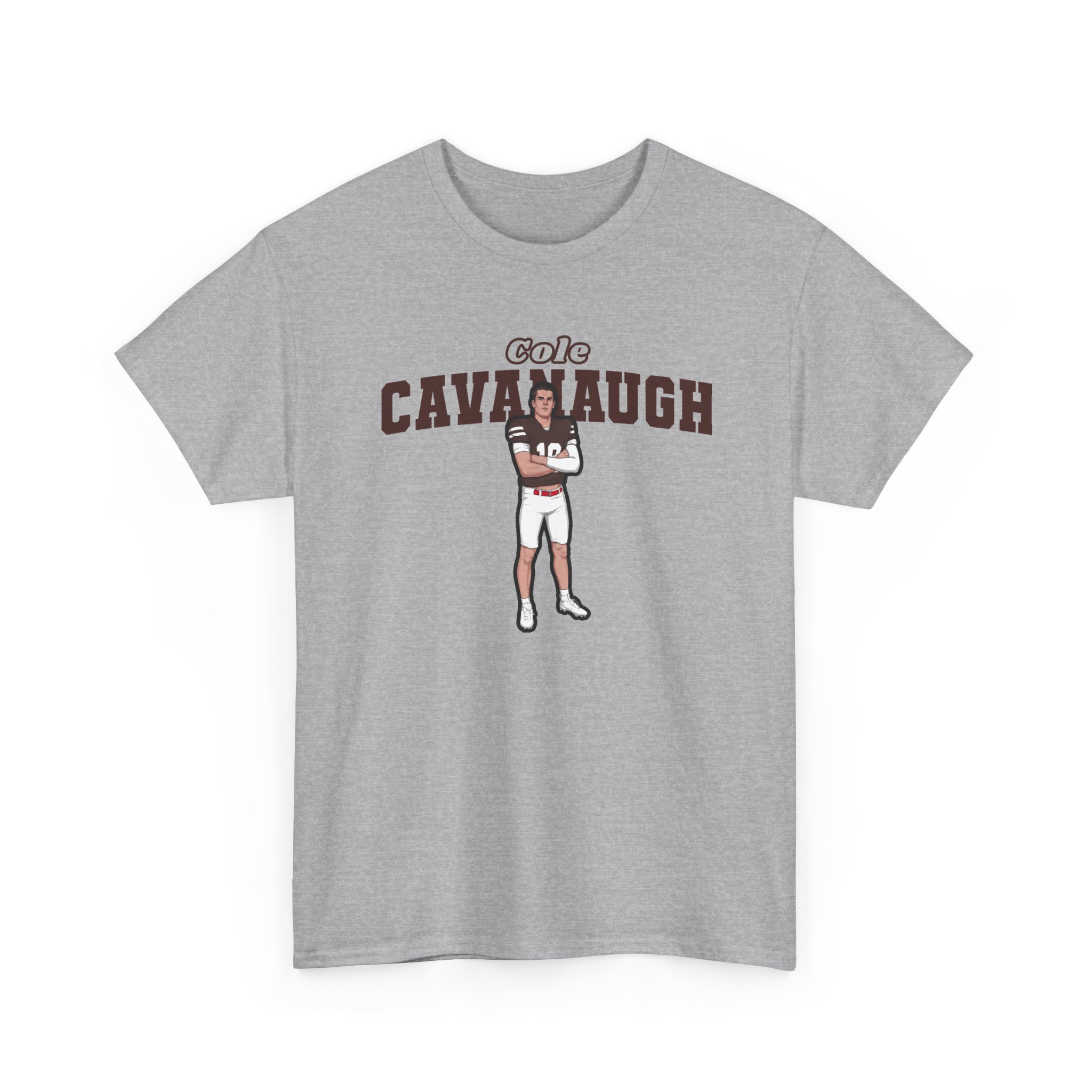 Tee — character_name_arch in Grey