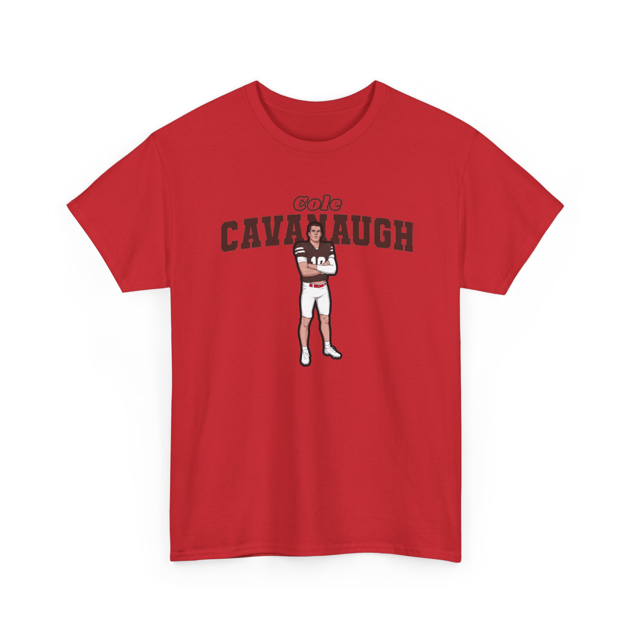 Tee — character_name_arch in Red