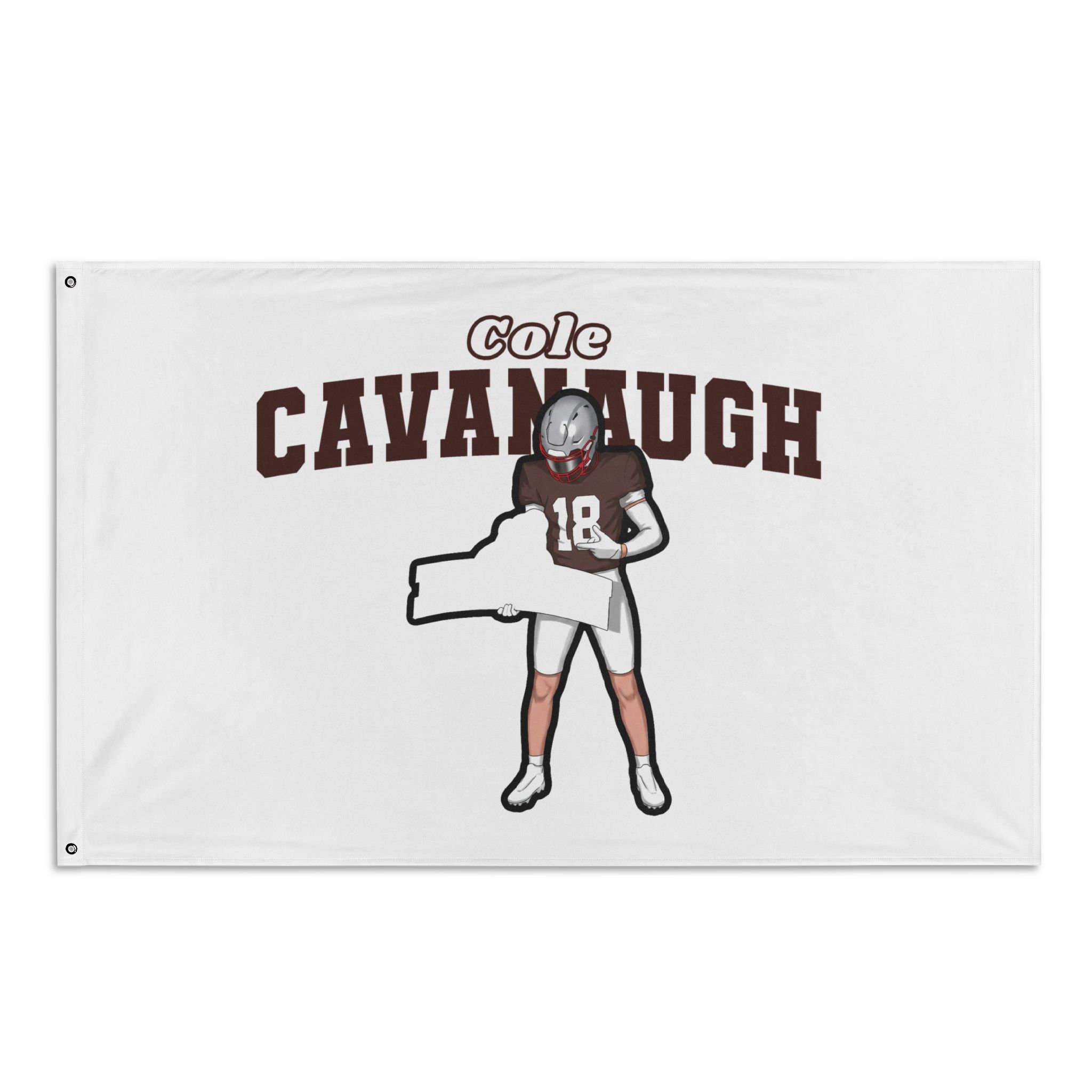 Flag (35 × 56 in) — character_name_arch in Classic