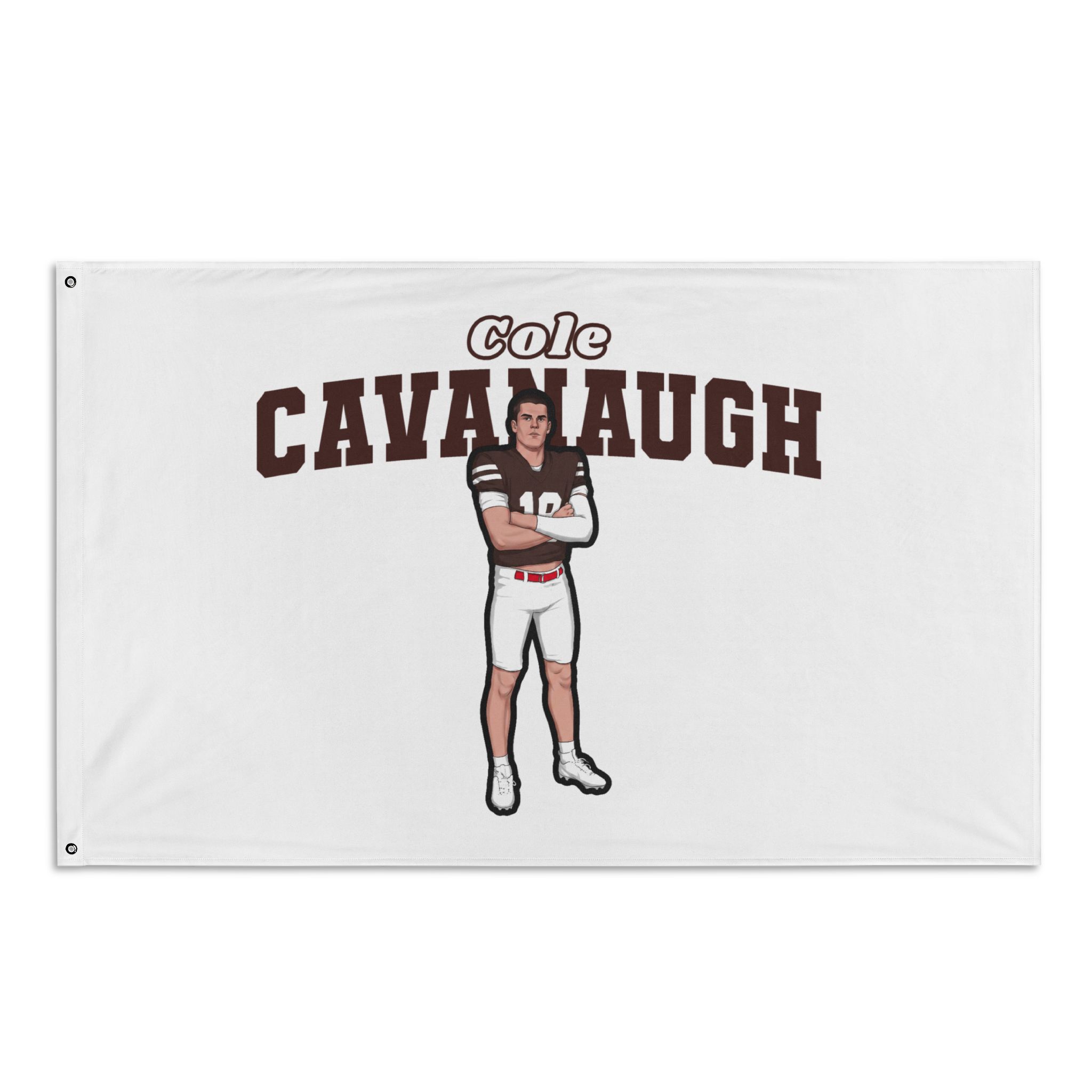 Flag (35 × 56 in) — character_name_arch in Classic