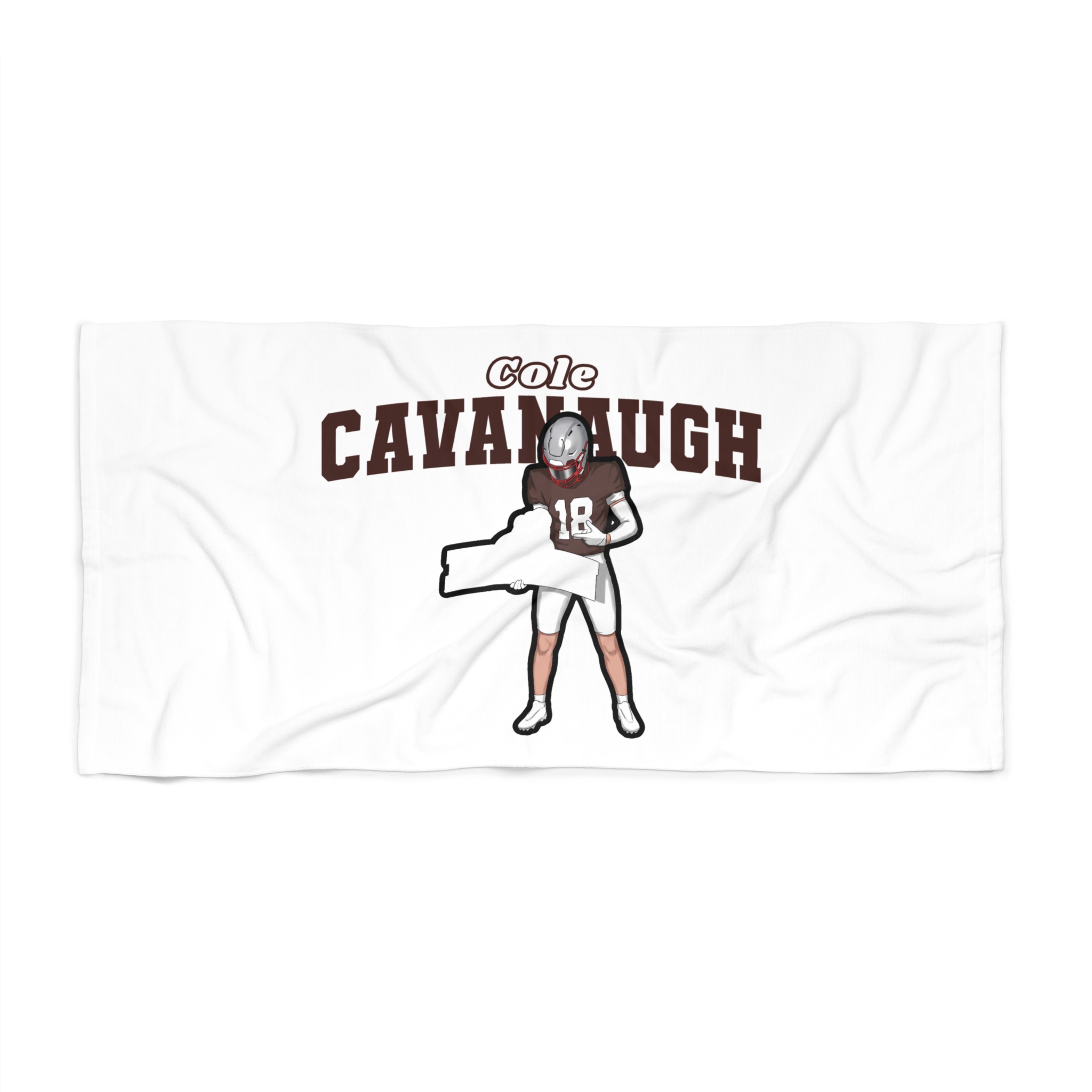 Beach Towel — character_name_arch in Classic