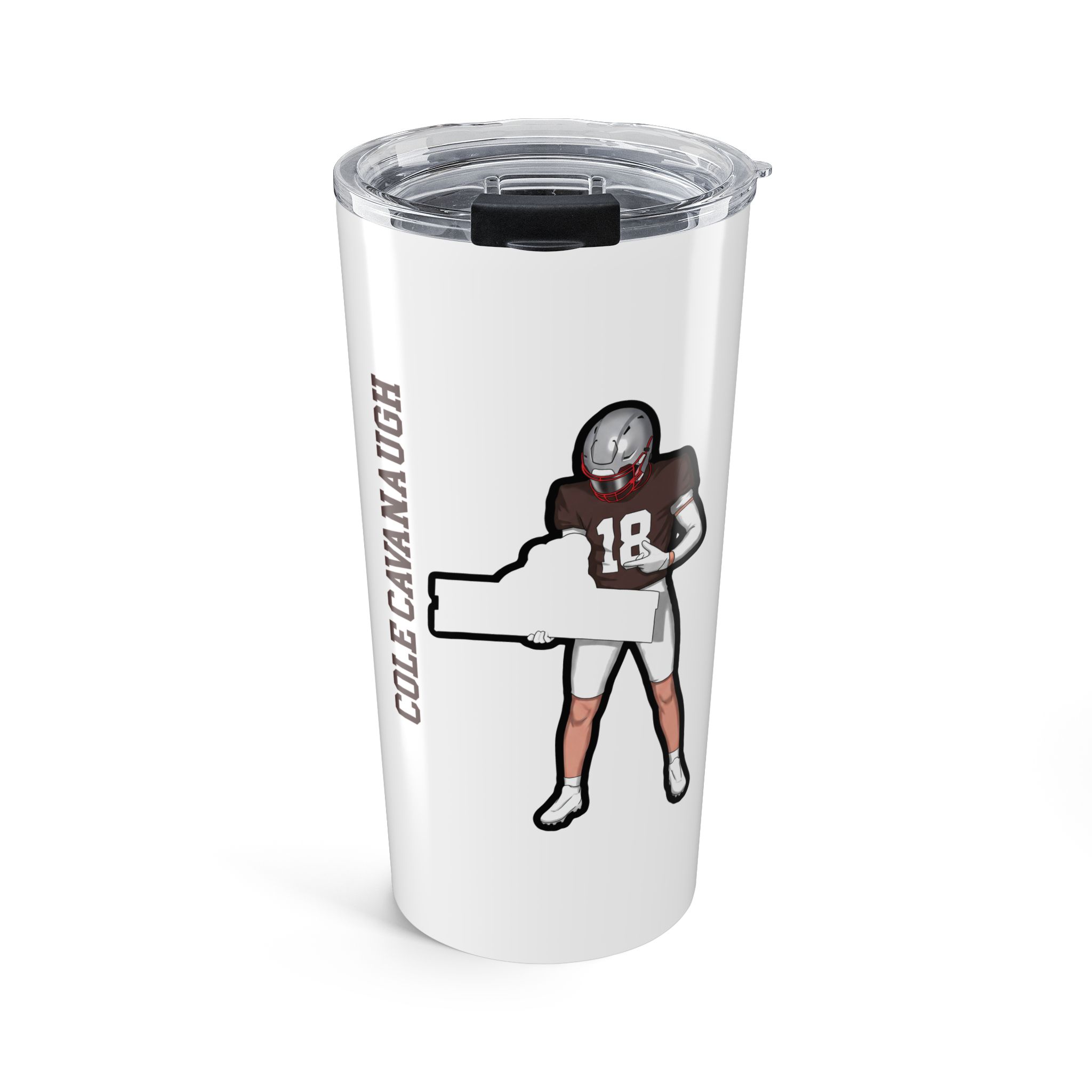 20oz Tumbler — character_name_vertical in Classic