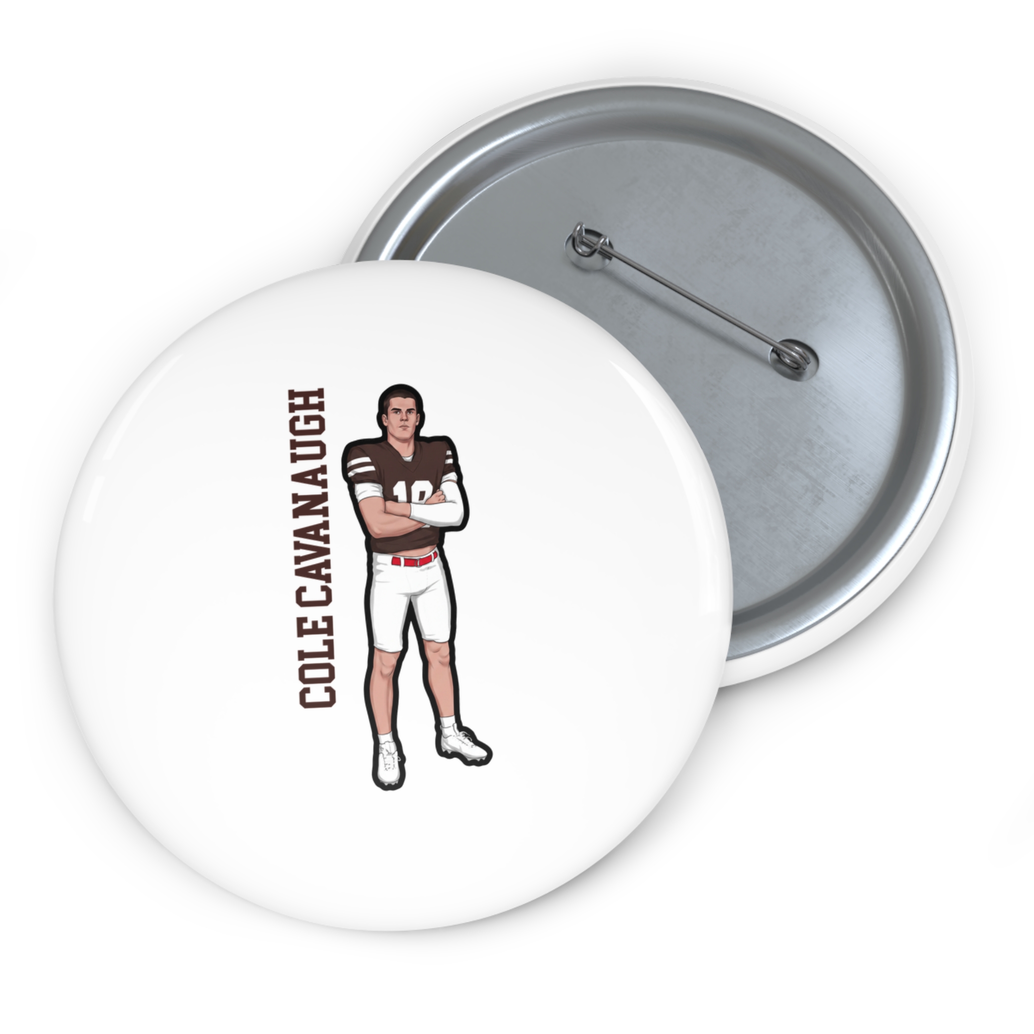 Game Day Pin — character_name_vertical in Classic