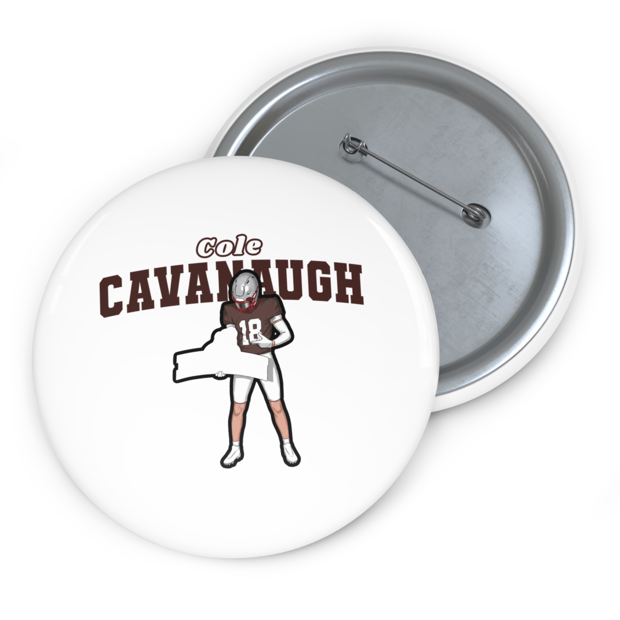 Game Day Pin — character_name_arch in Classic