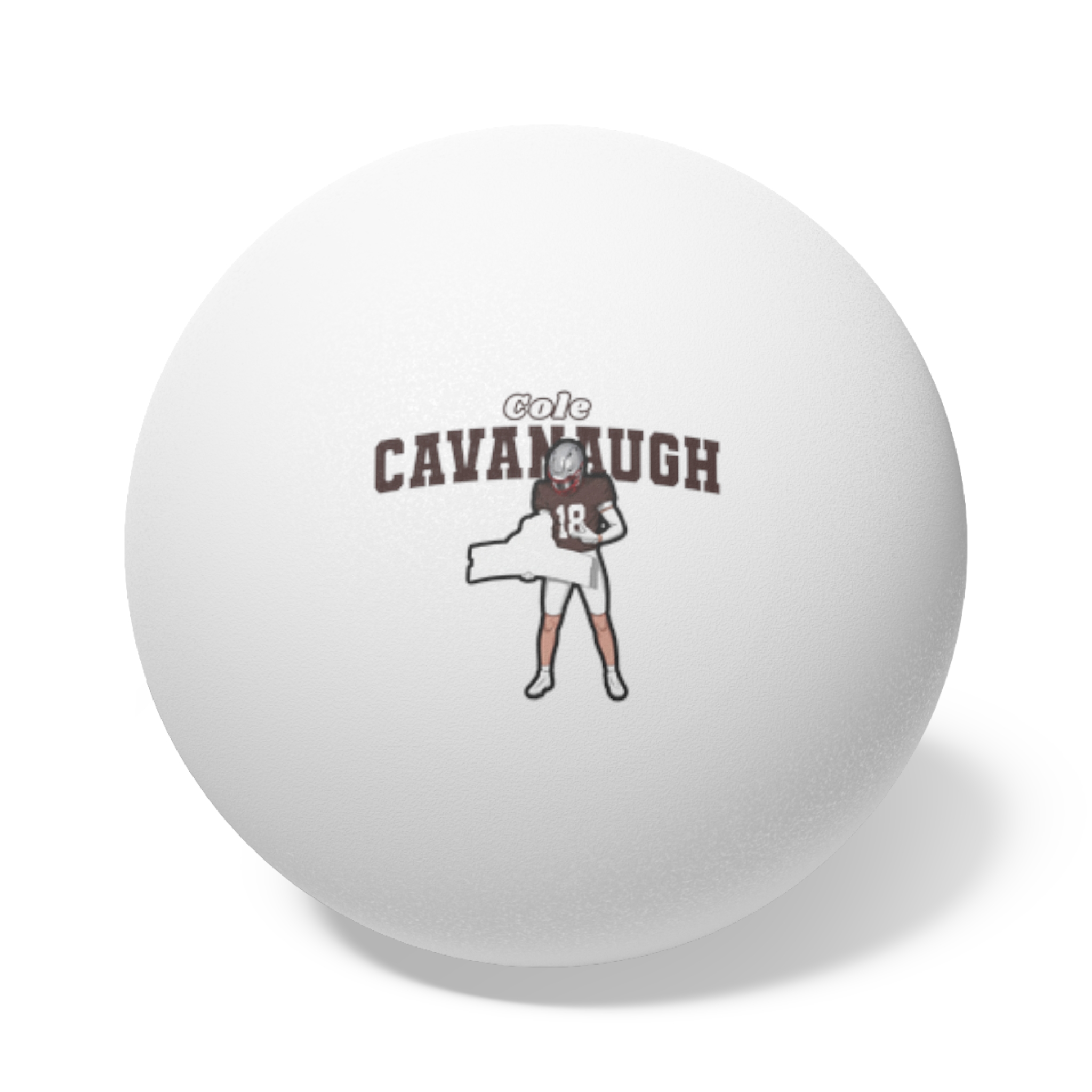 Ping Pong Balls, 6 pcs — character_name_arch in White