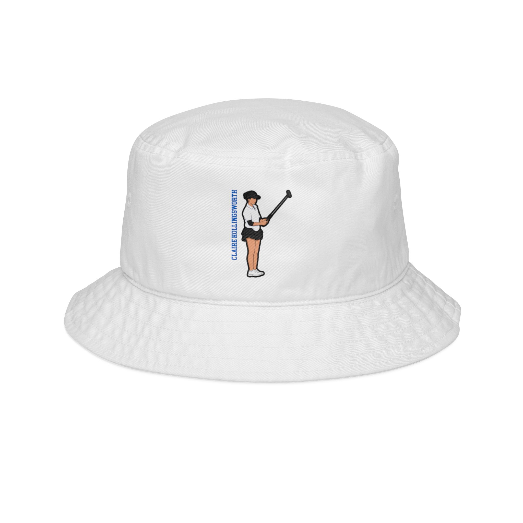 Bucket Hat — character_name_vertical in White