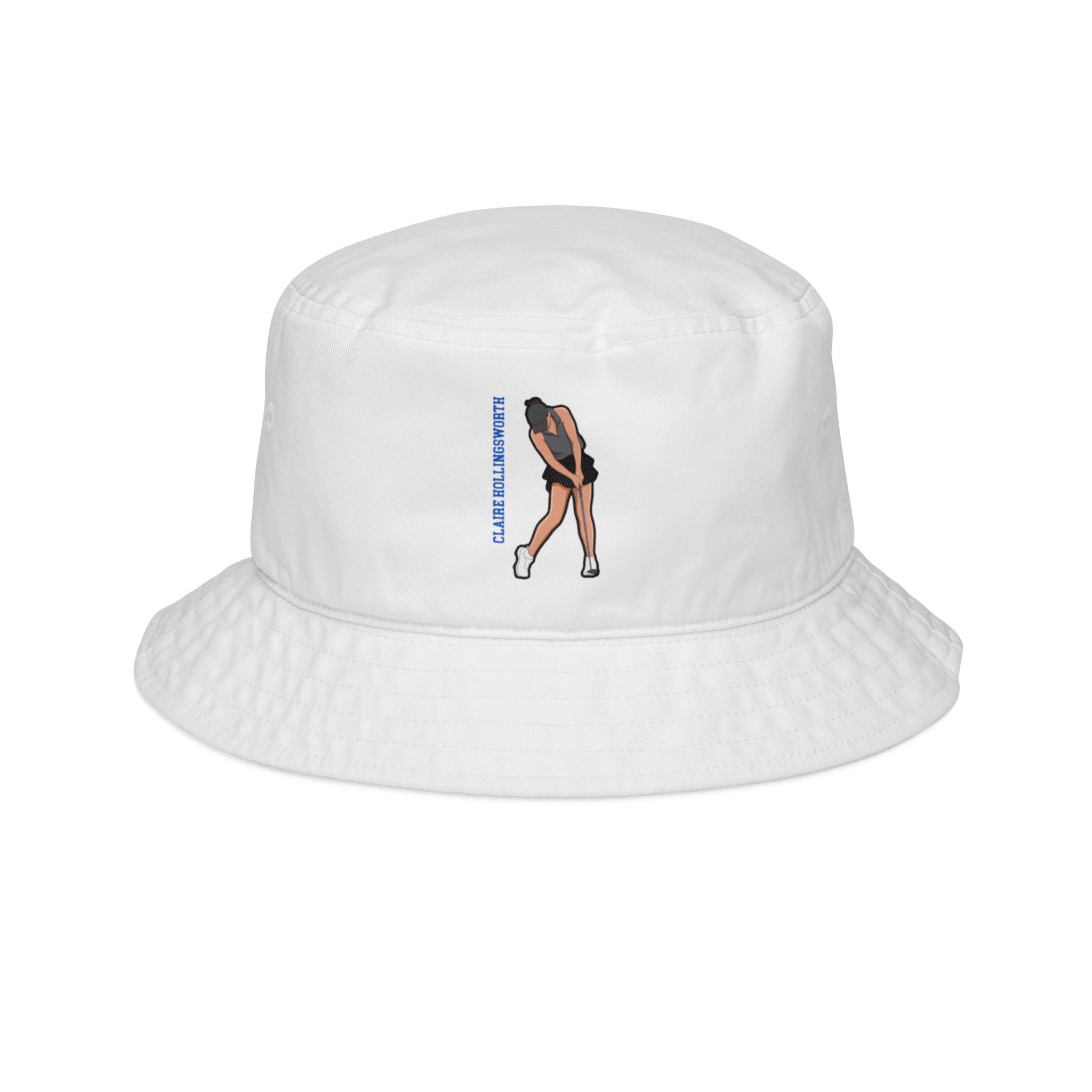 Bucket Hat — character_name_vertical in White