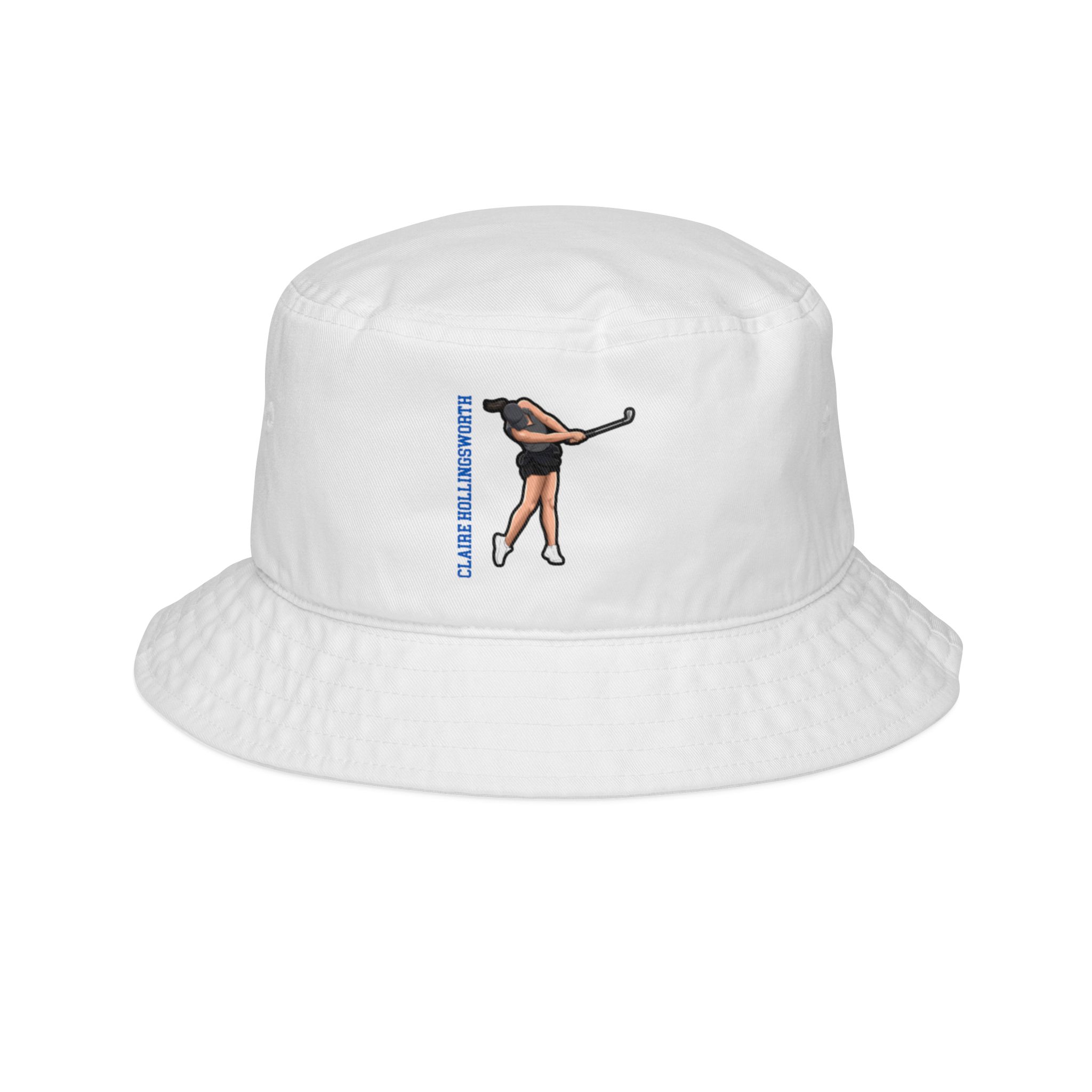 Bucket Hat — character_name_vertical in White