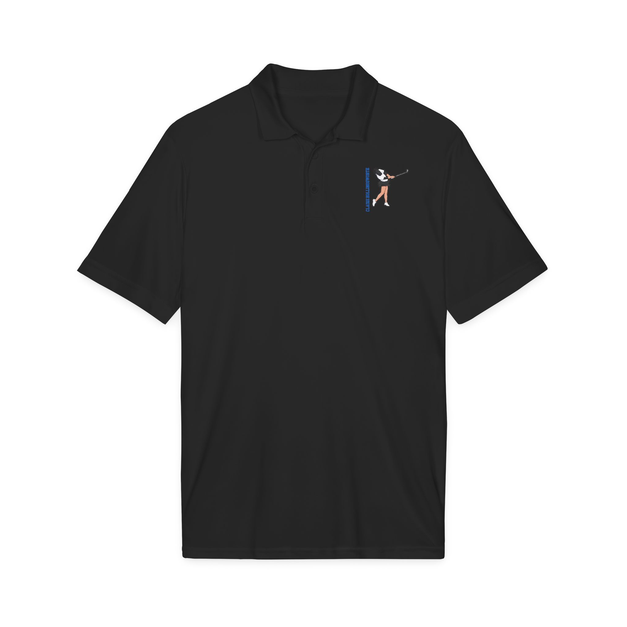 Polo — character_name_vertical in Black