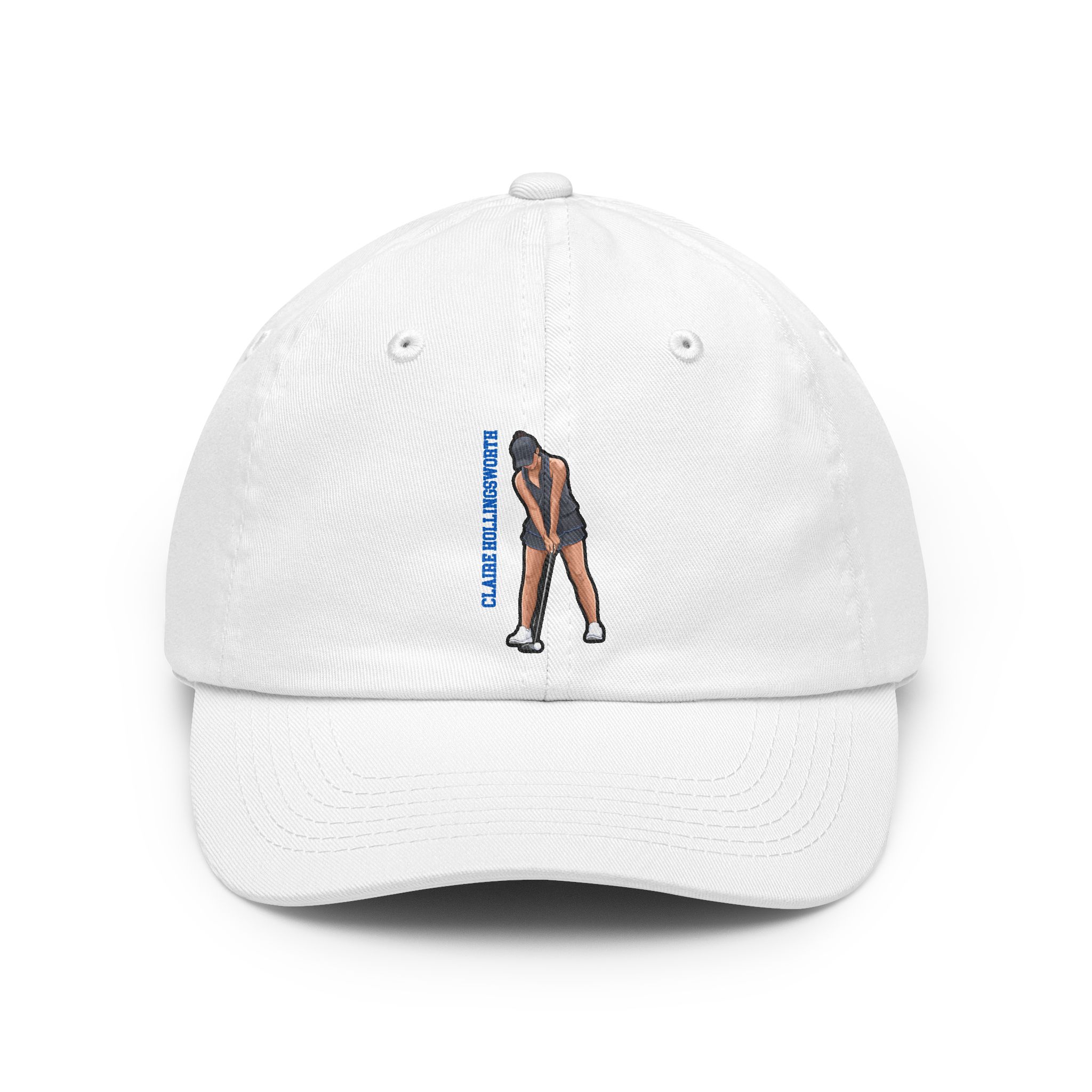 Classic Cap — character_name_vertical in White