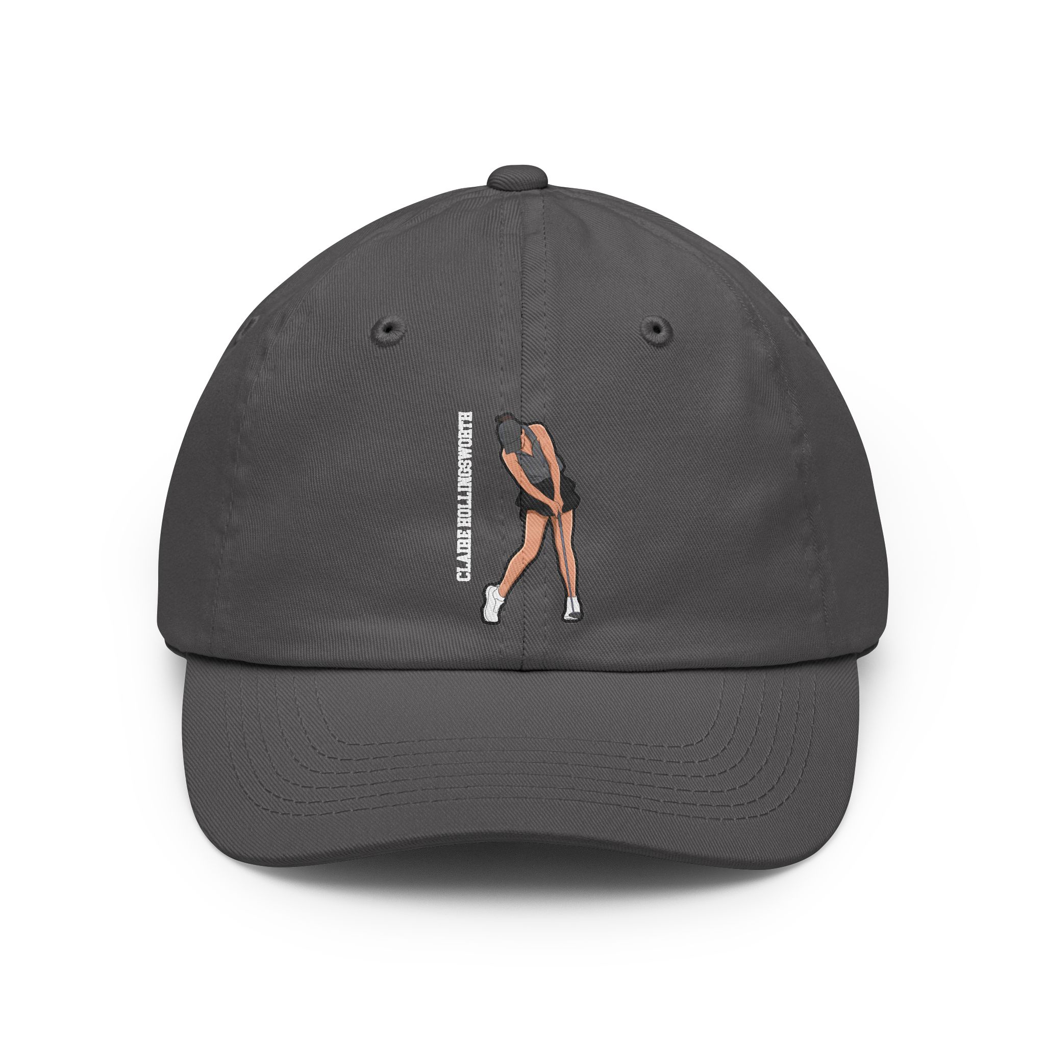 Classic Cap — character_name_vertical in Grey