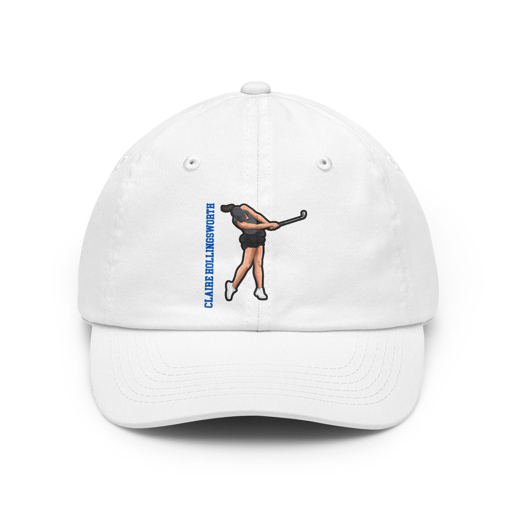 Classic Cap — character_name_vertical in White