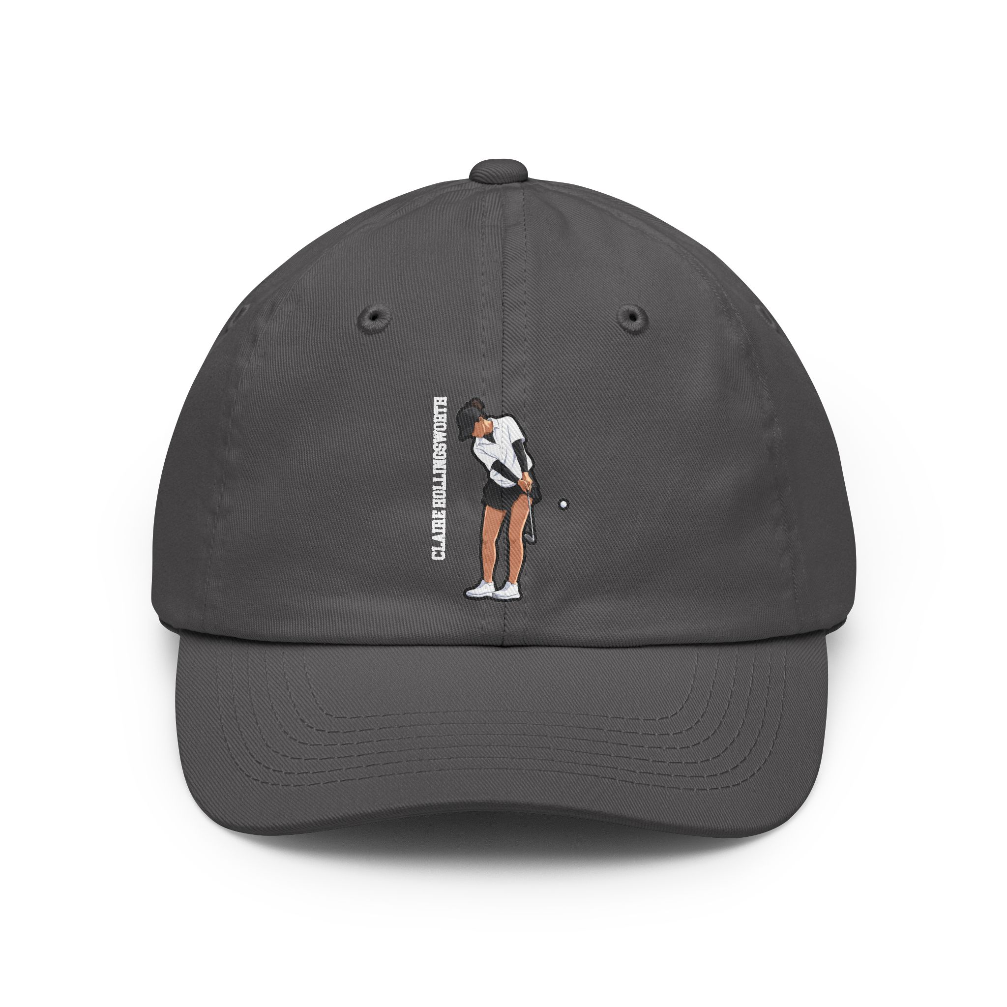 Classic Cap — character_name_vertical in Grey