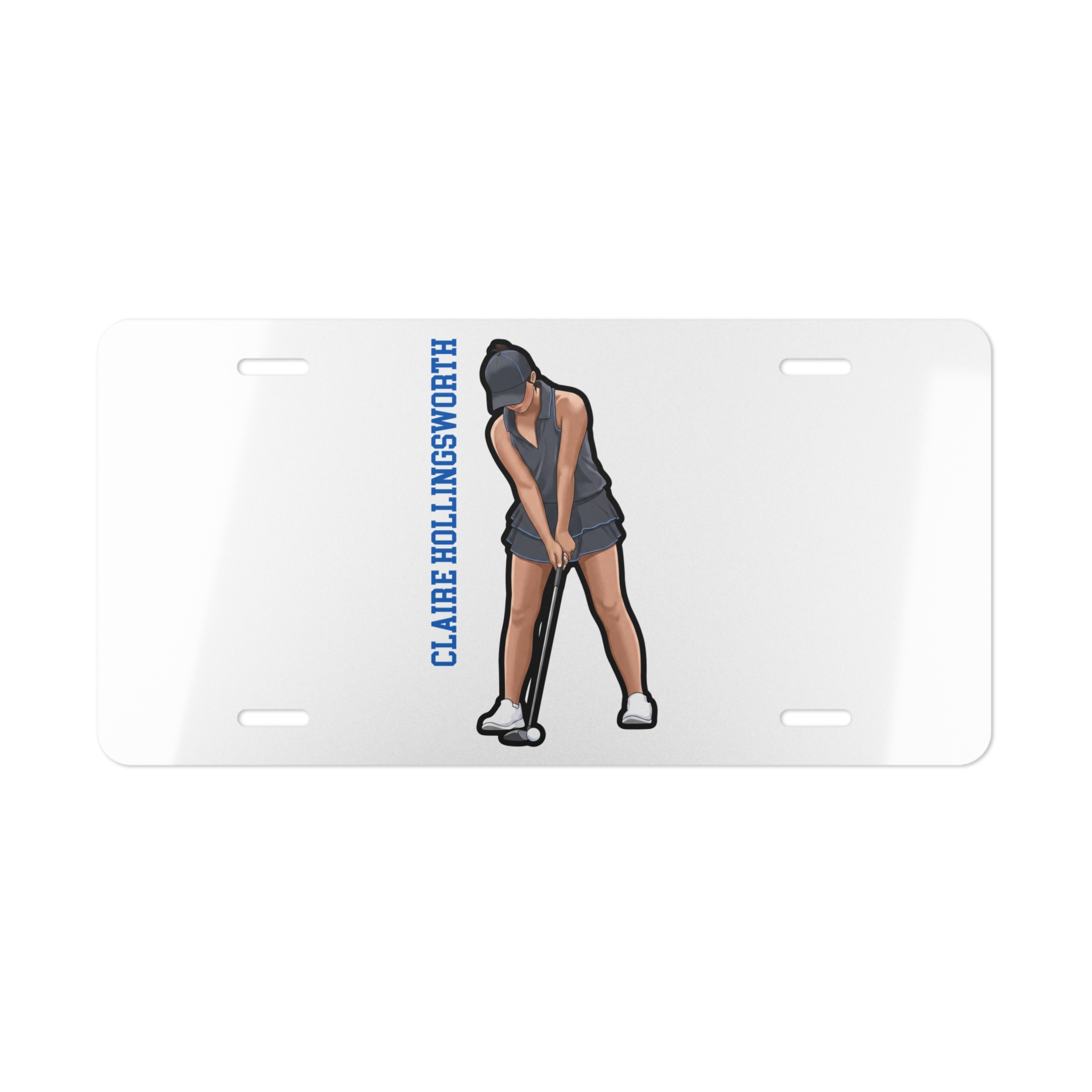 License Plate — character_name_vertical in Classic