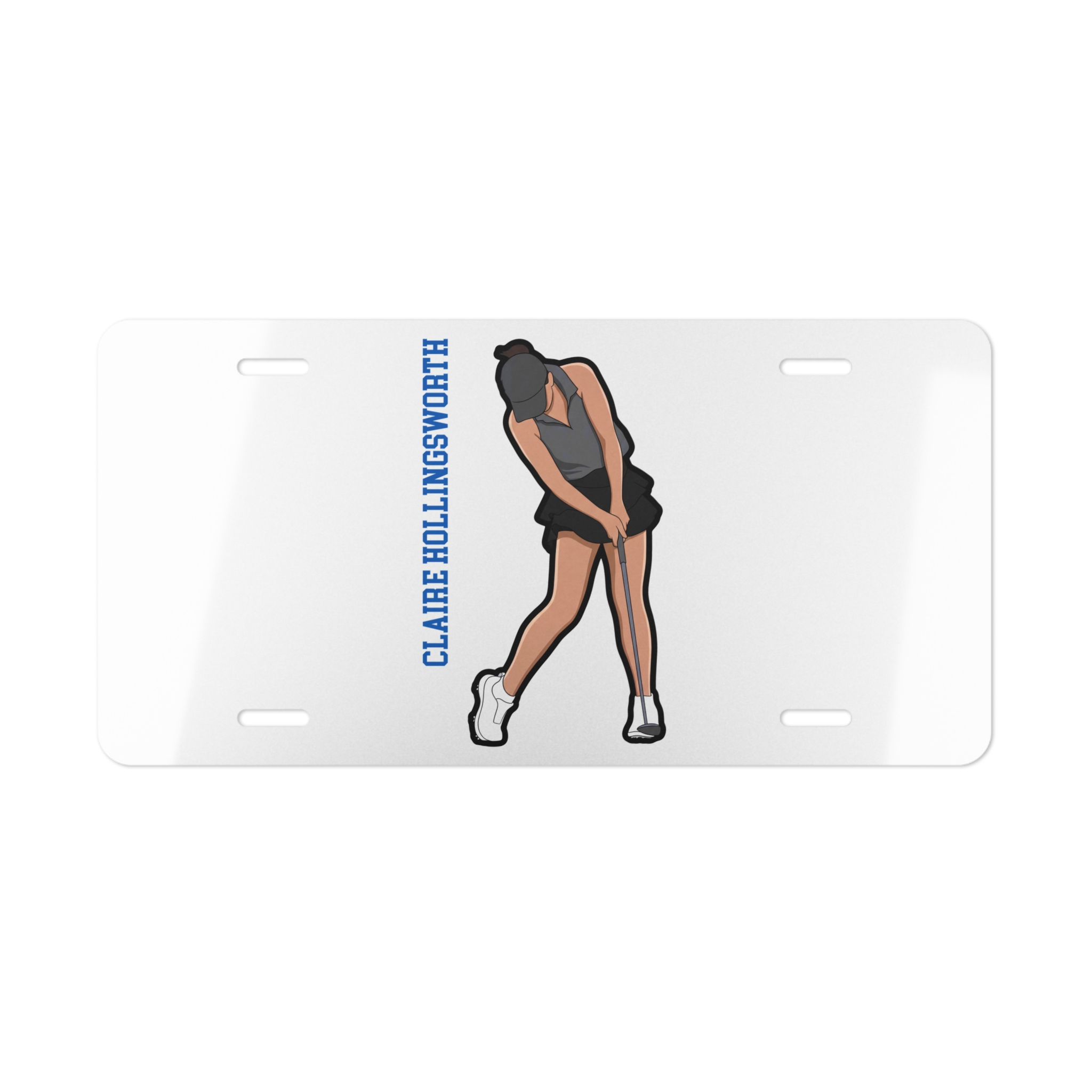 License Plate — character_name_vertical in Classic
