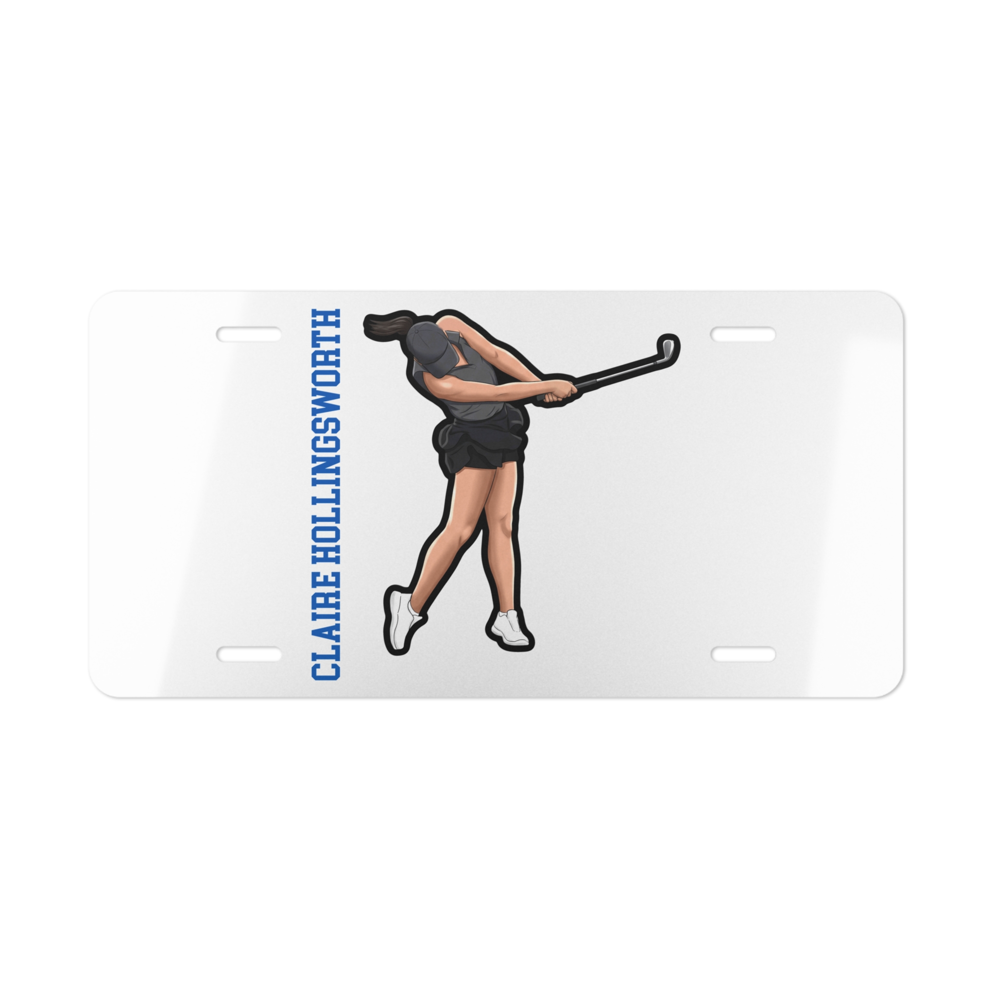 License Plate — character_name_vertical in Classic