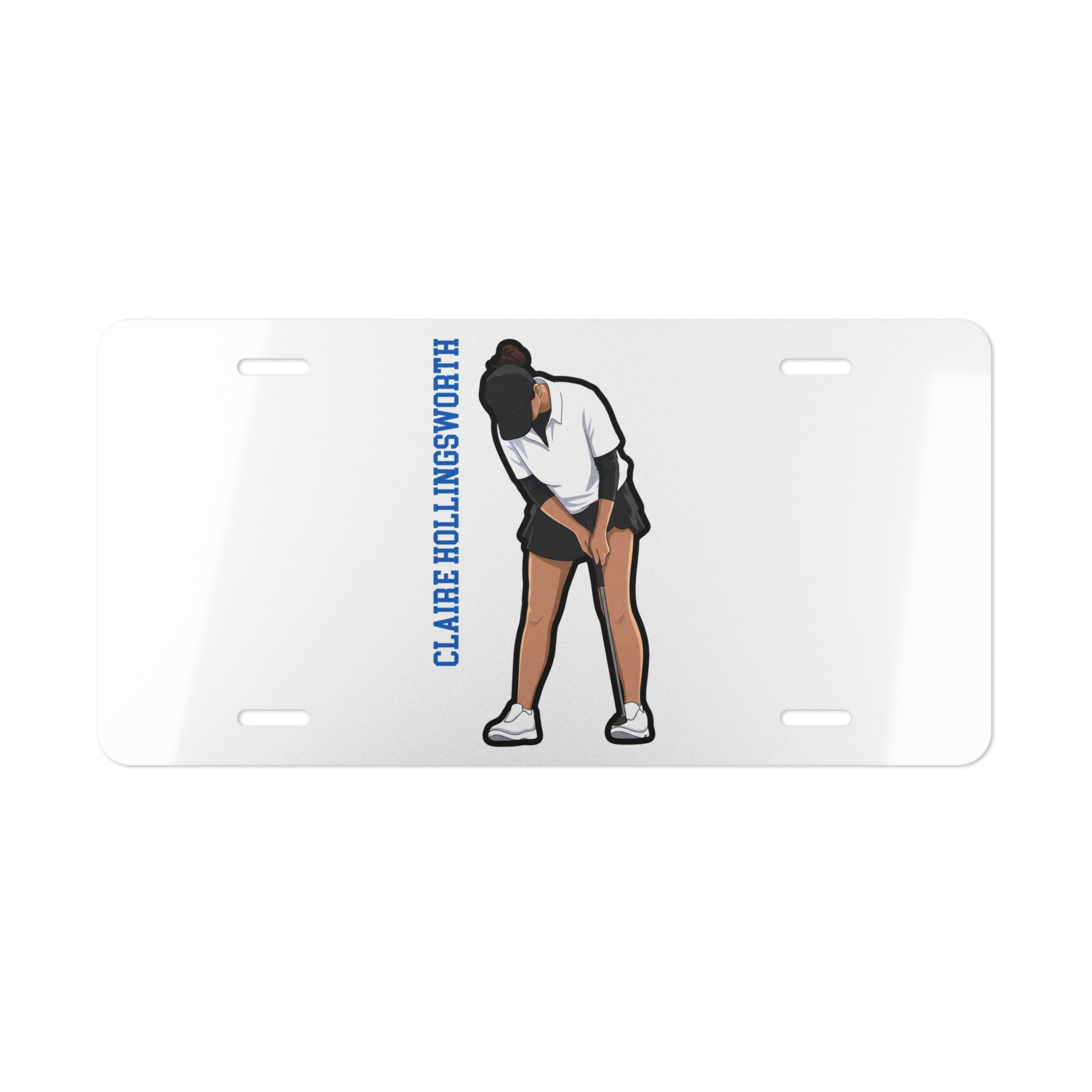 License Plate — character_name_vertical in Classic