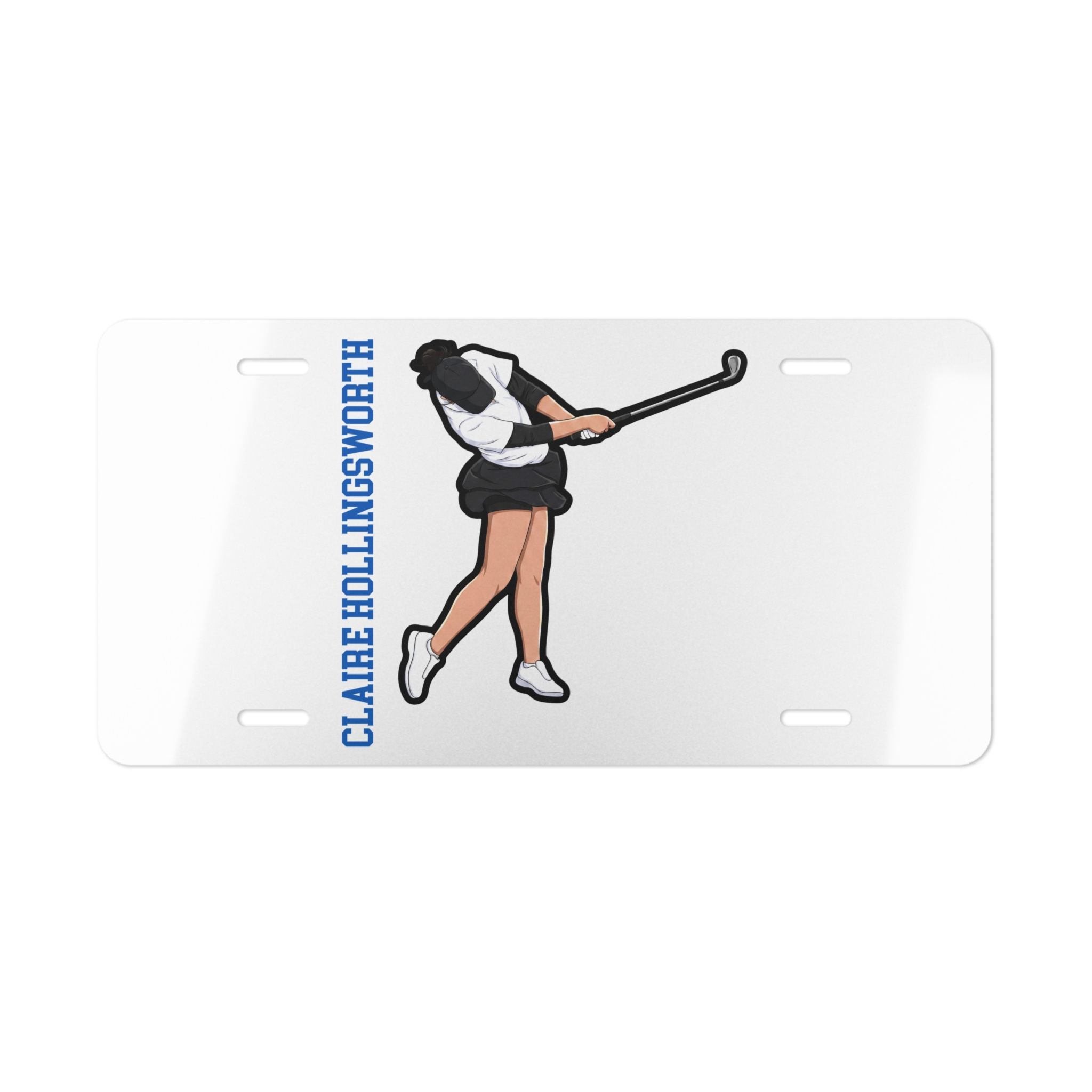 License Plate — character_name_vertical in Classic