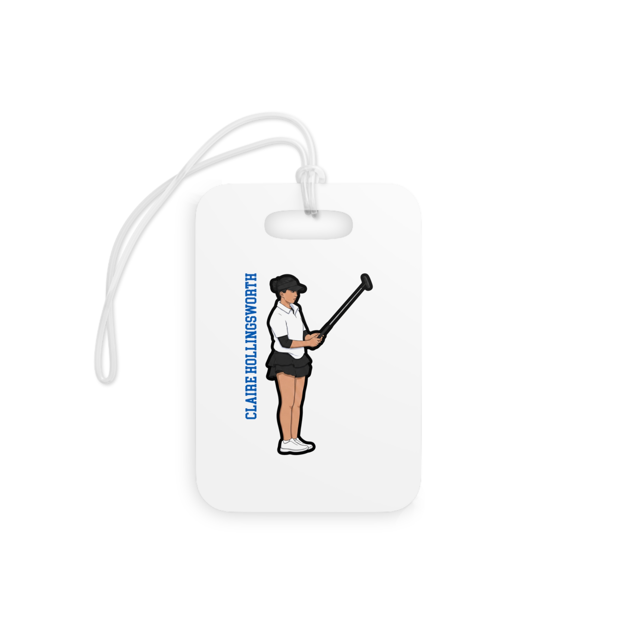 Bag Tag — character_name_vertical in Classic