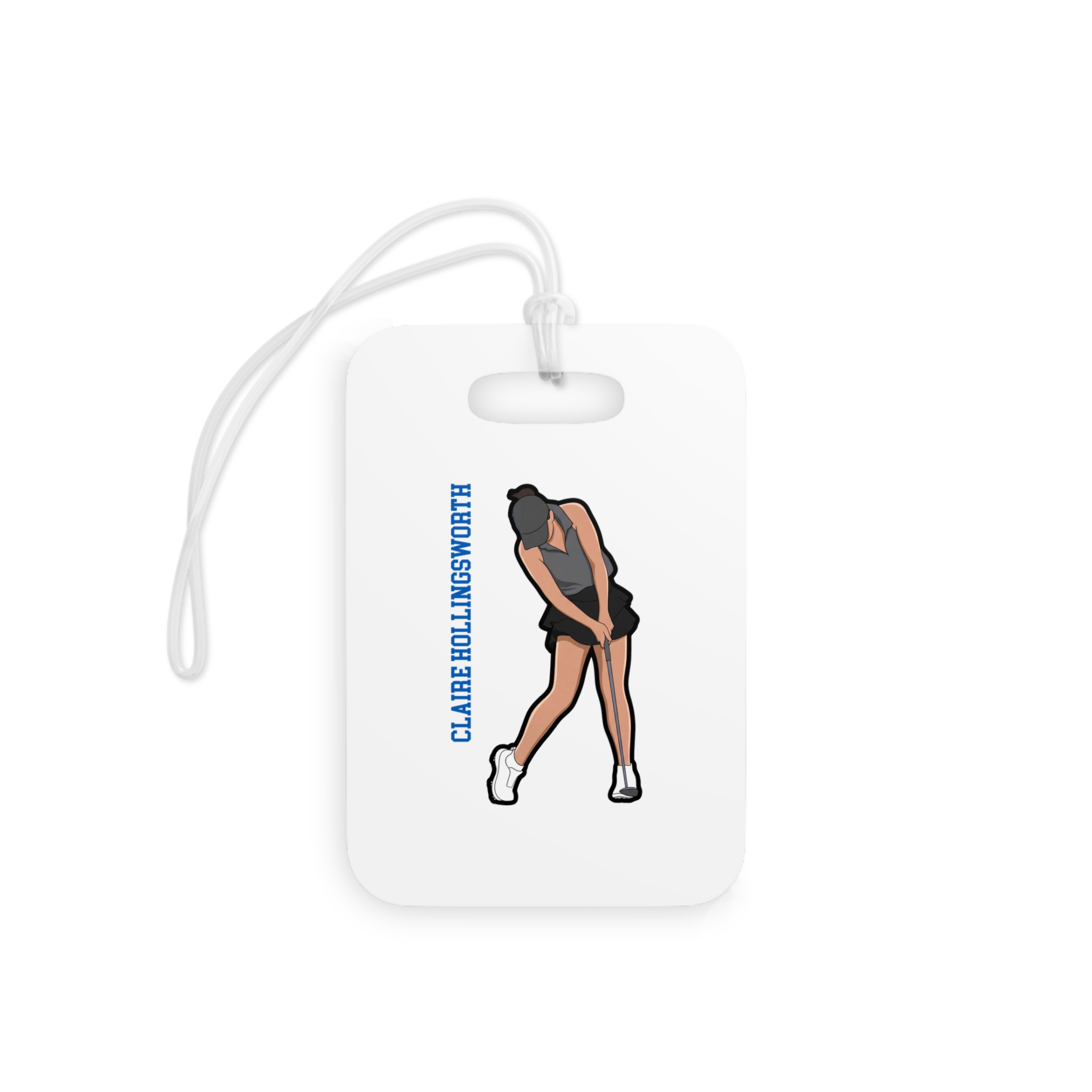 Bag Tag — character_name_vertical in Classic