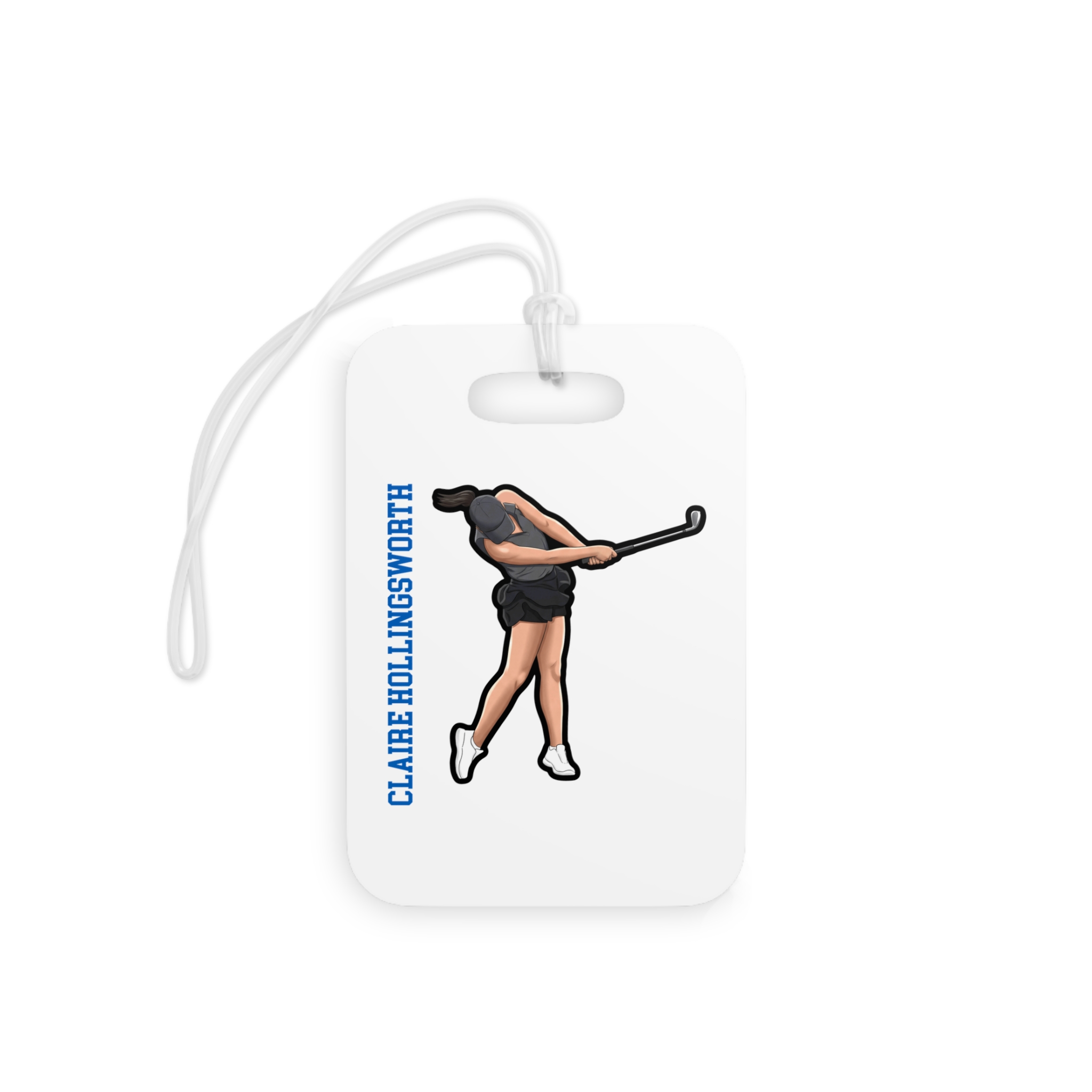 Bag Tag — character_name_vertical in Classic