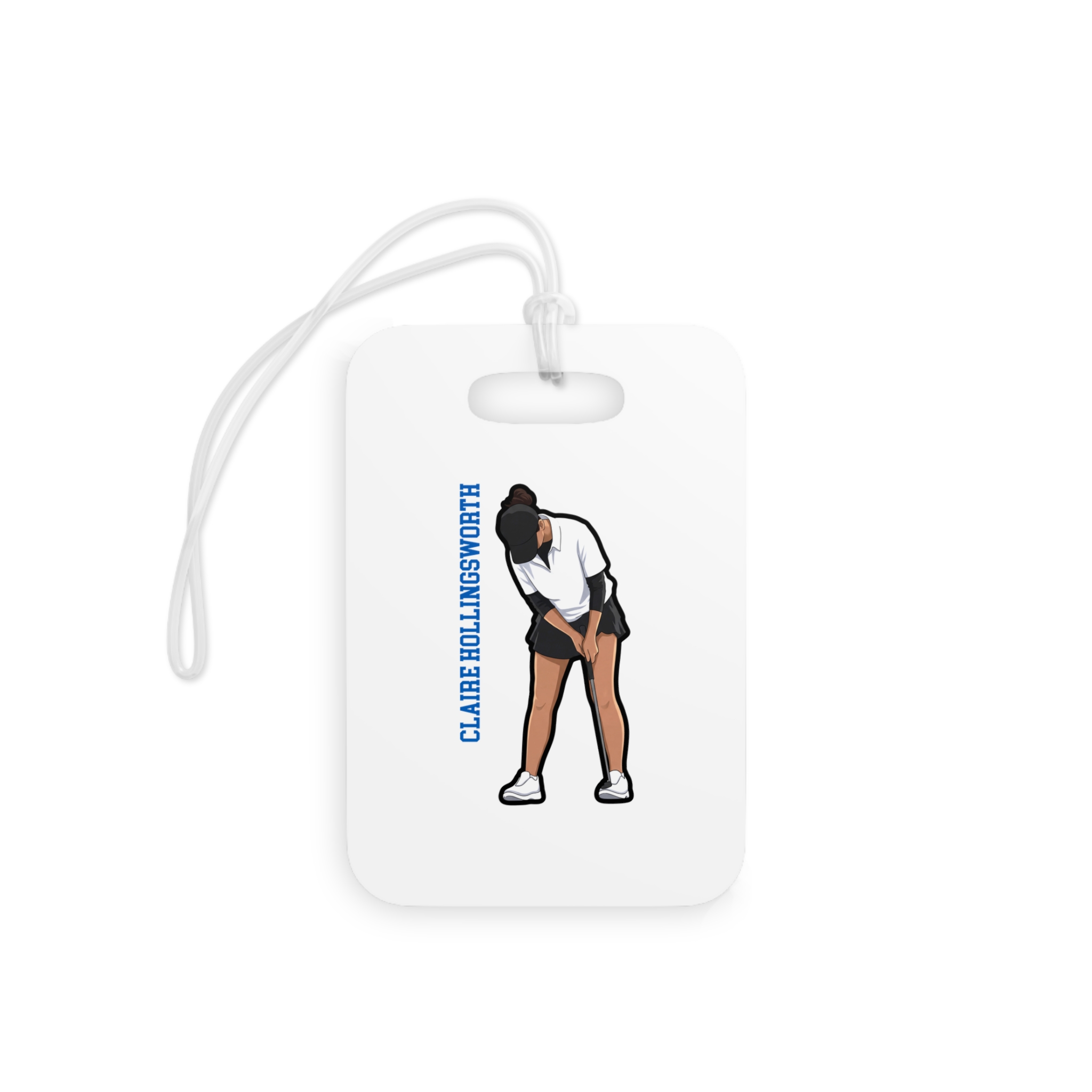 Bag Tag — character_name_vertical in Classic