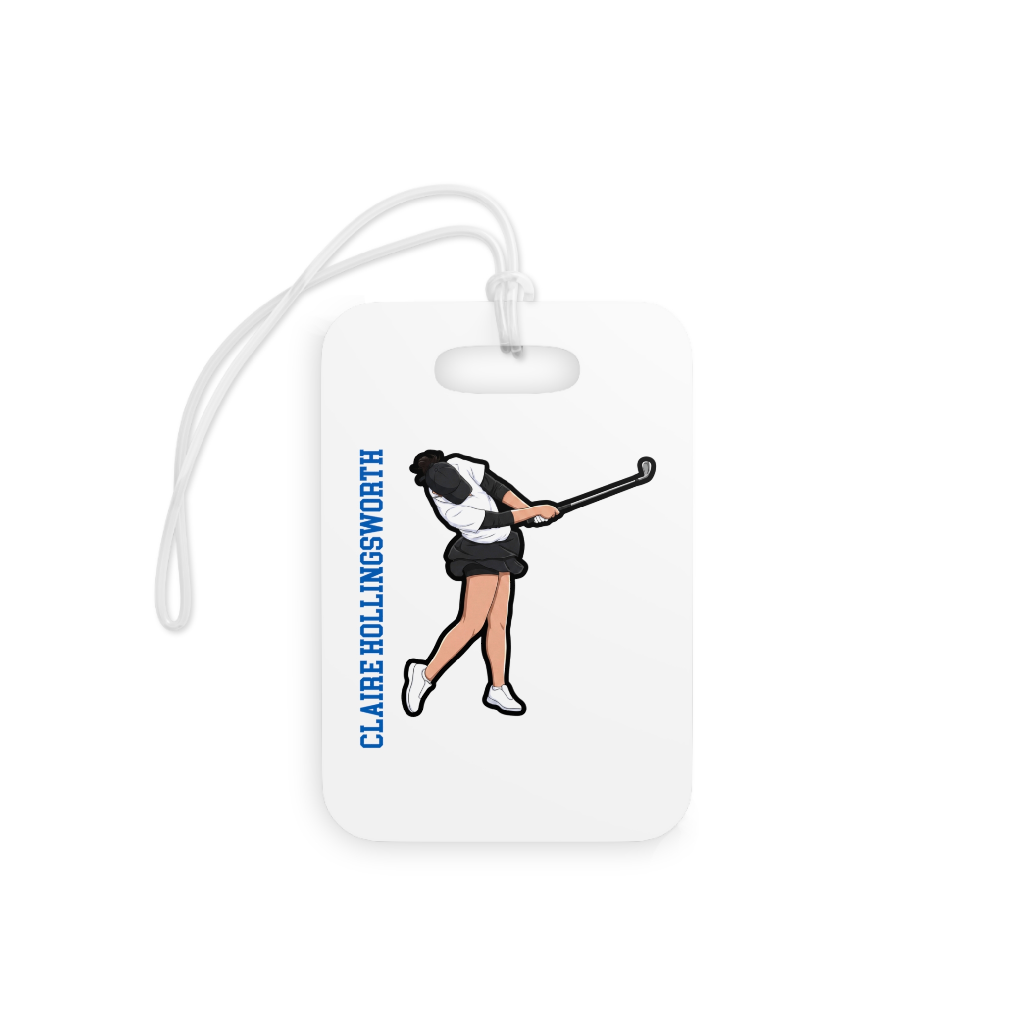Bag Tag — character_name_vertical in Classic