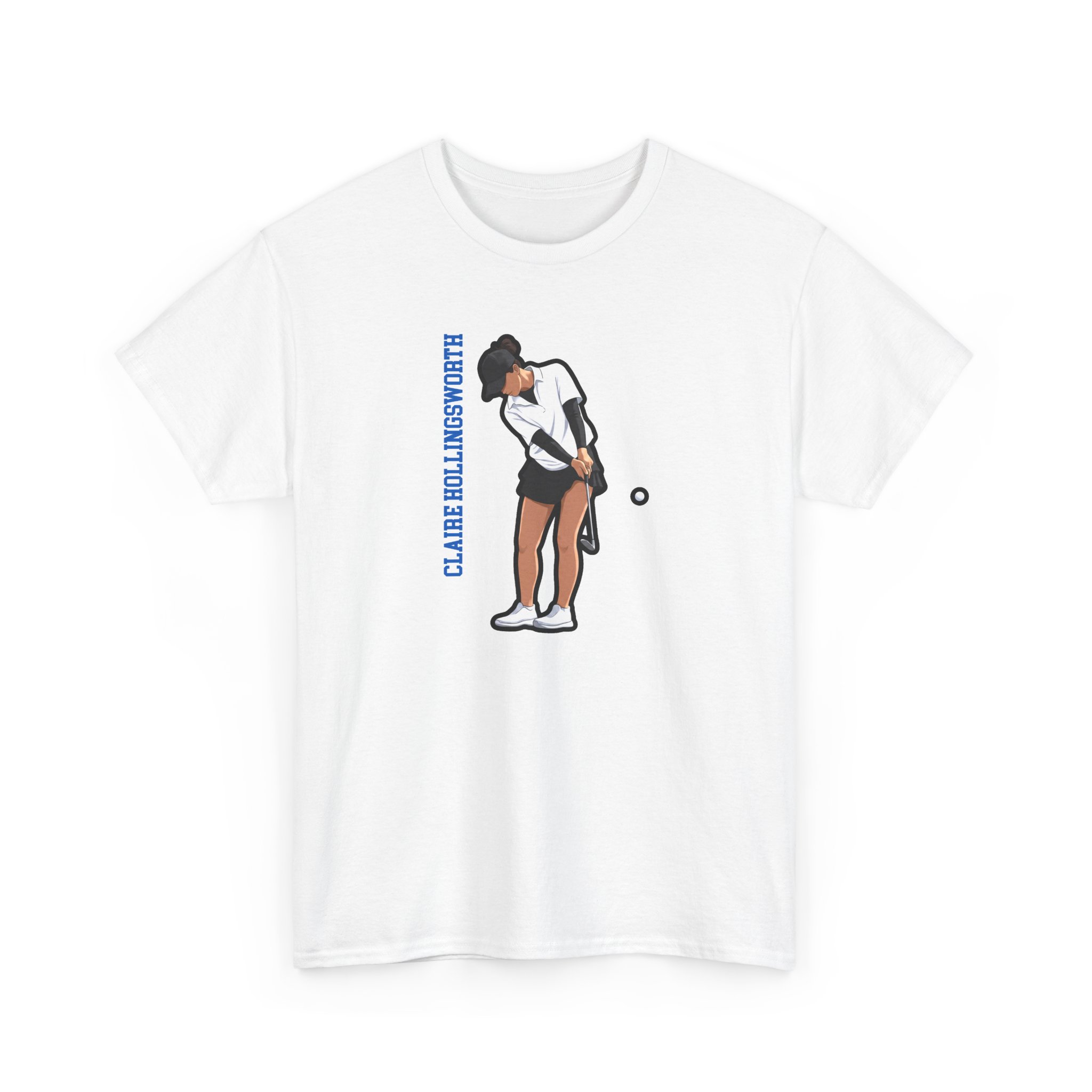 Tee — character_name_vertical in White