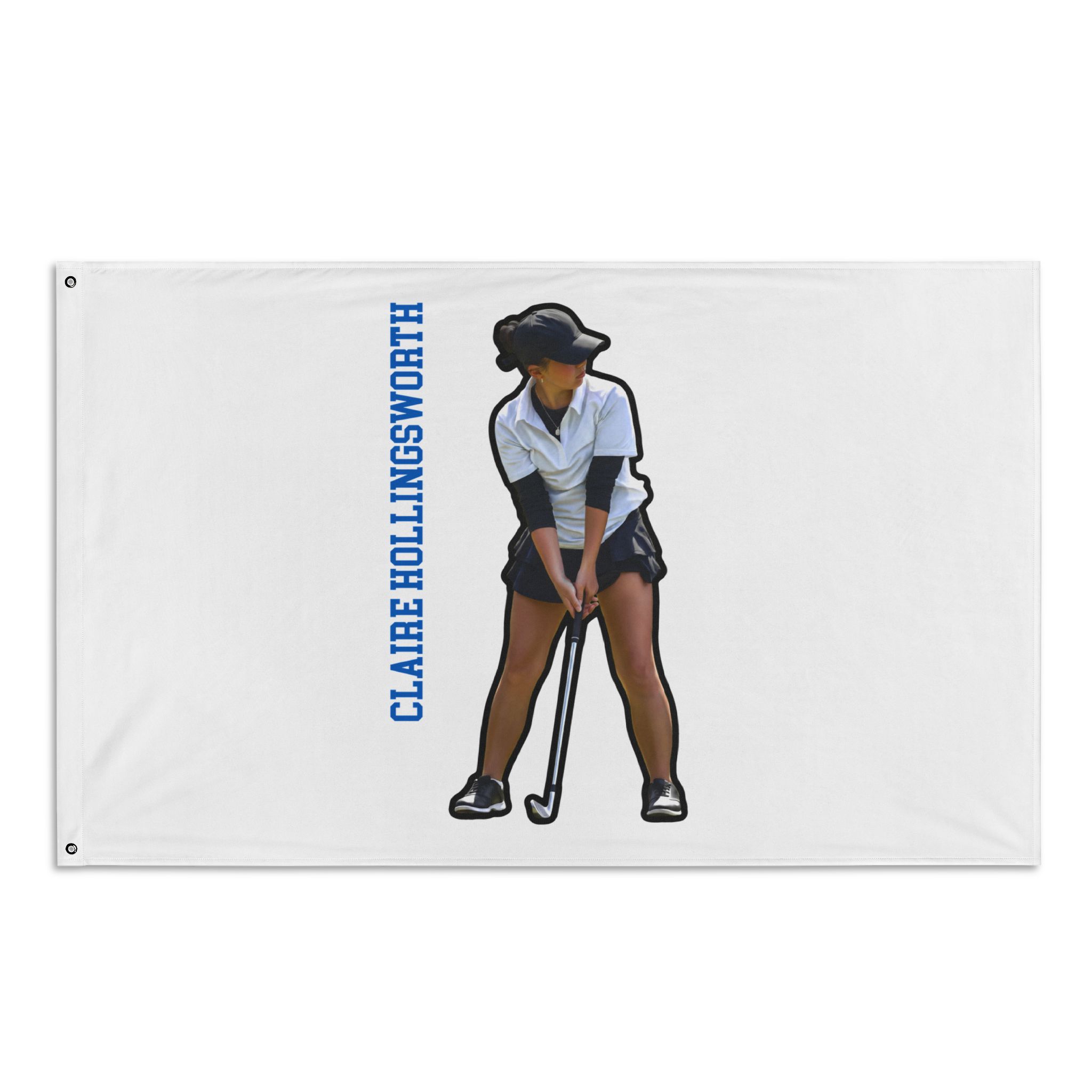 Flag (35 × 56 in) — character_name_vertical in Classic