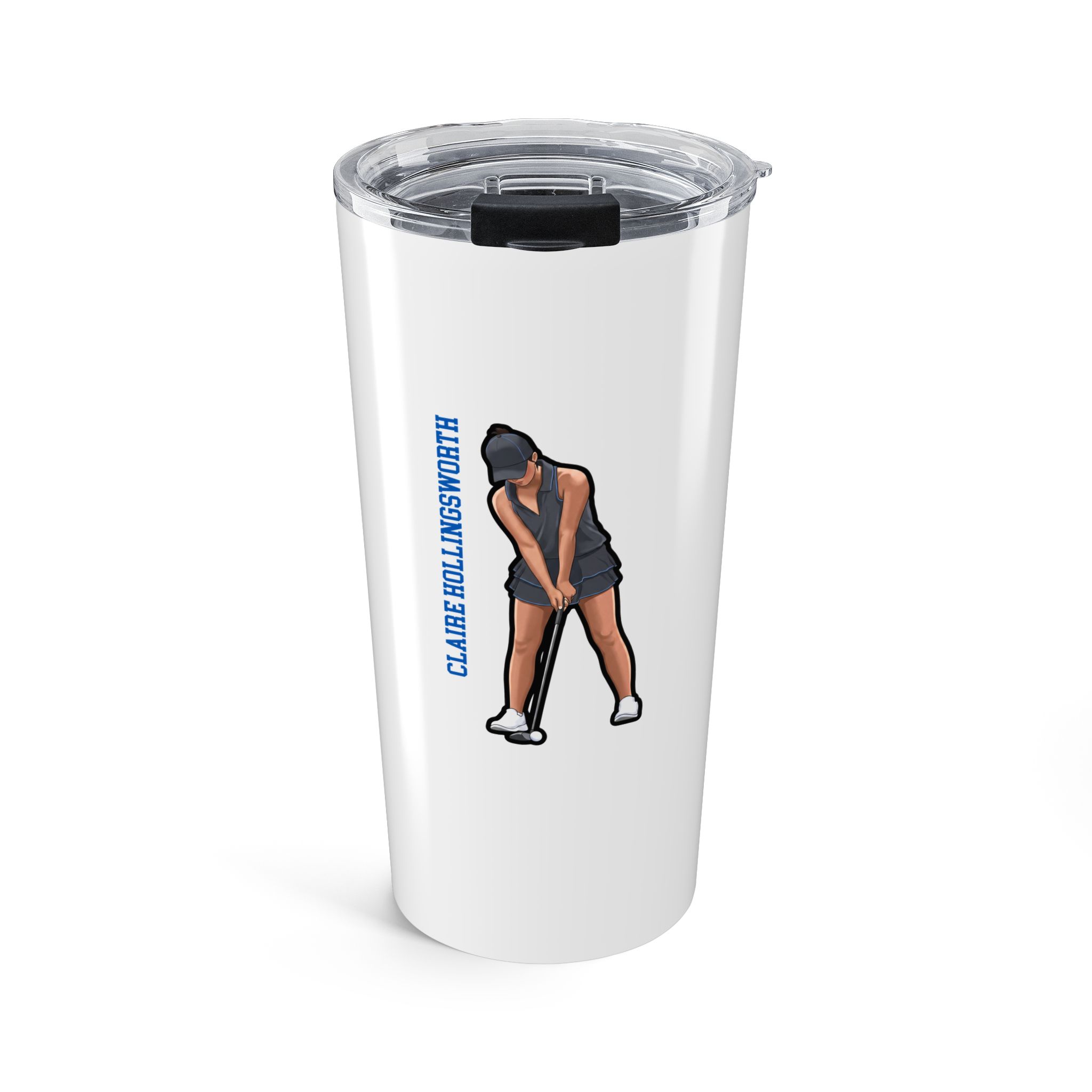 20oz Tumbler — character_name_vertical in Classic