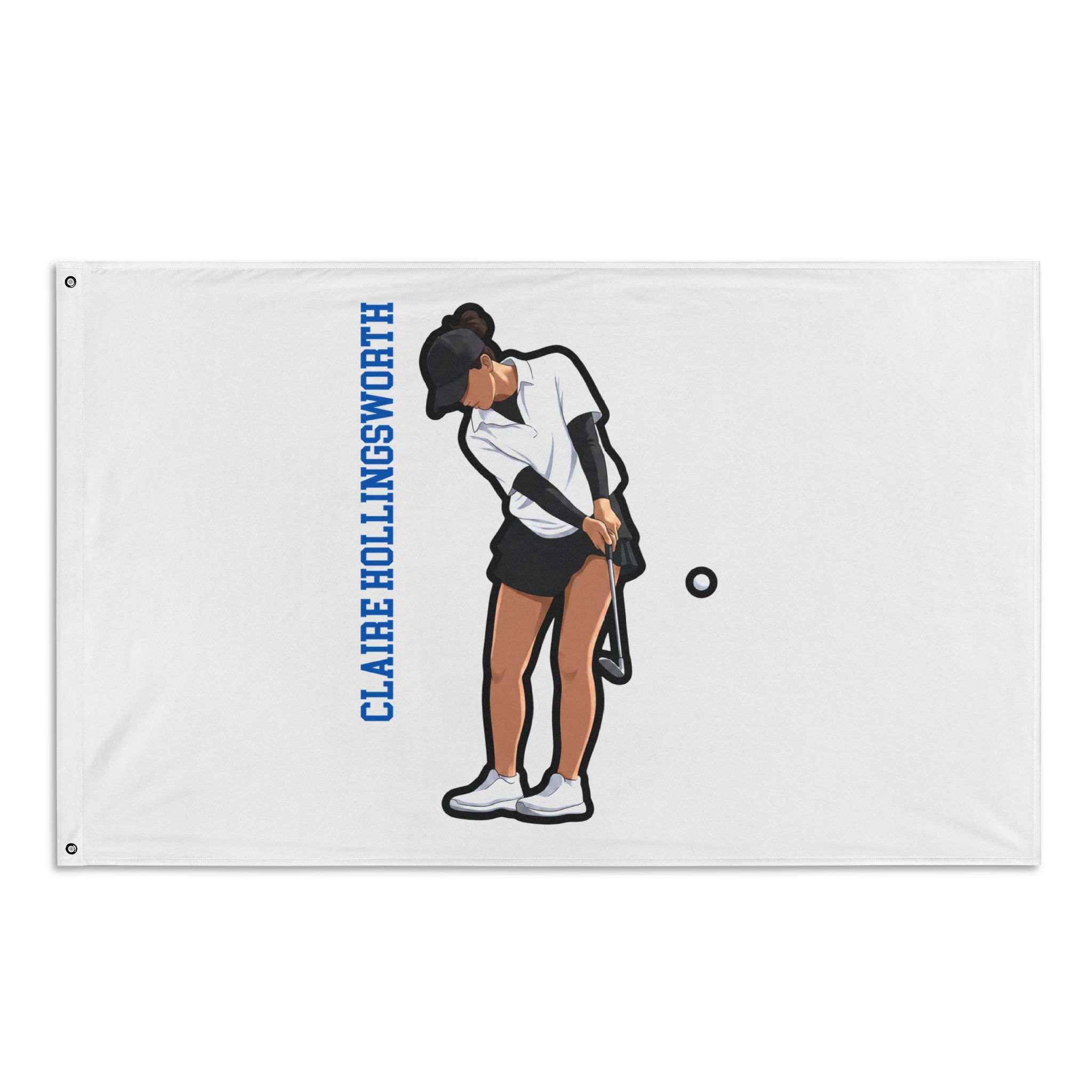 Flag (35 × 56 in) — character_name_vertical in Classic
