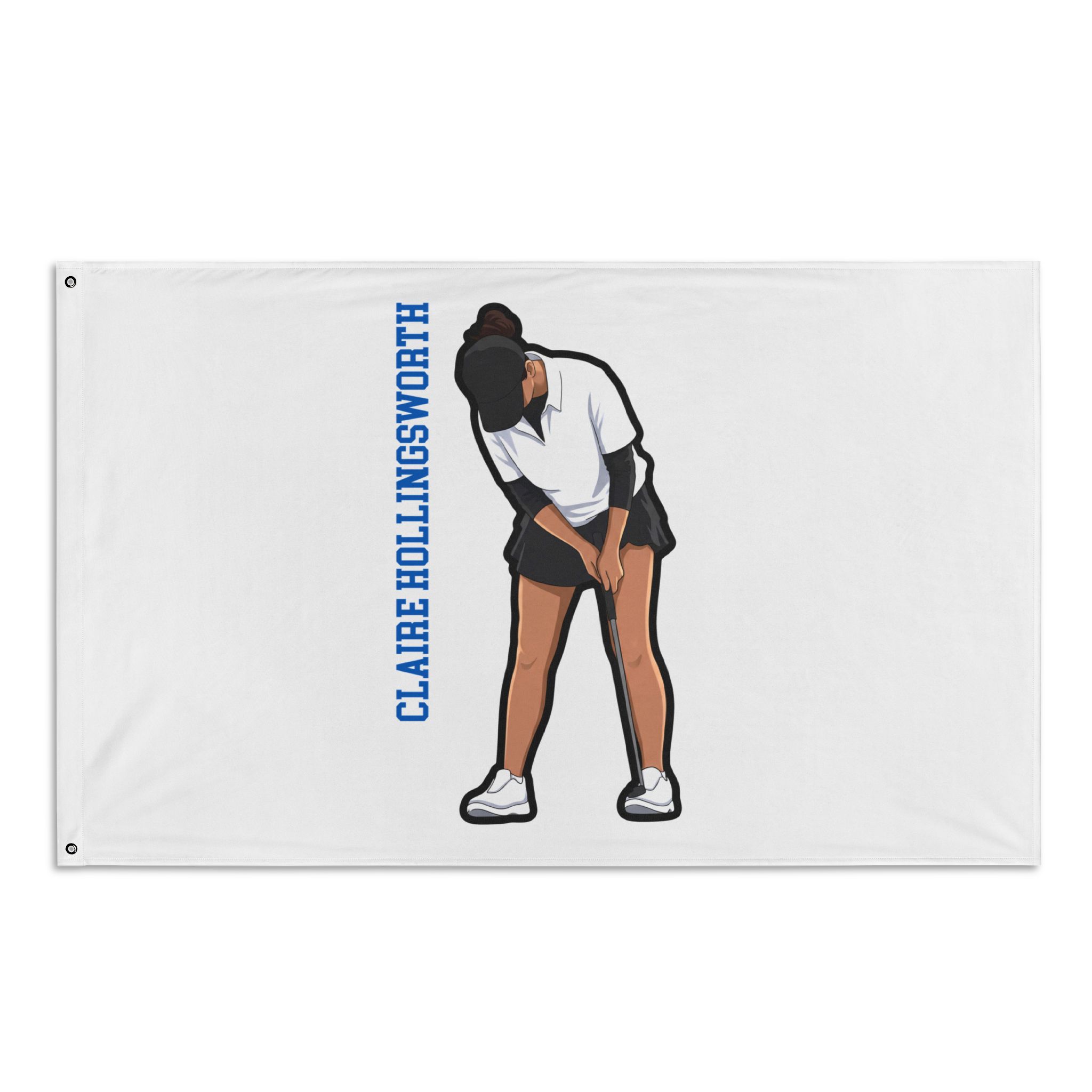 Flag (35 × 56 in) — character_name_vertical in Classic