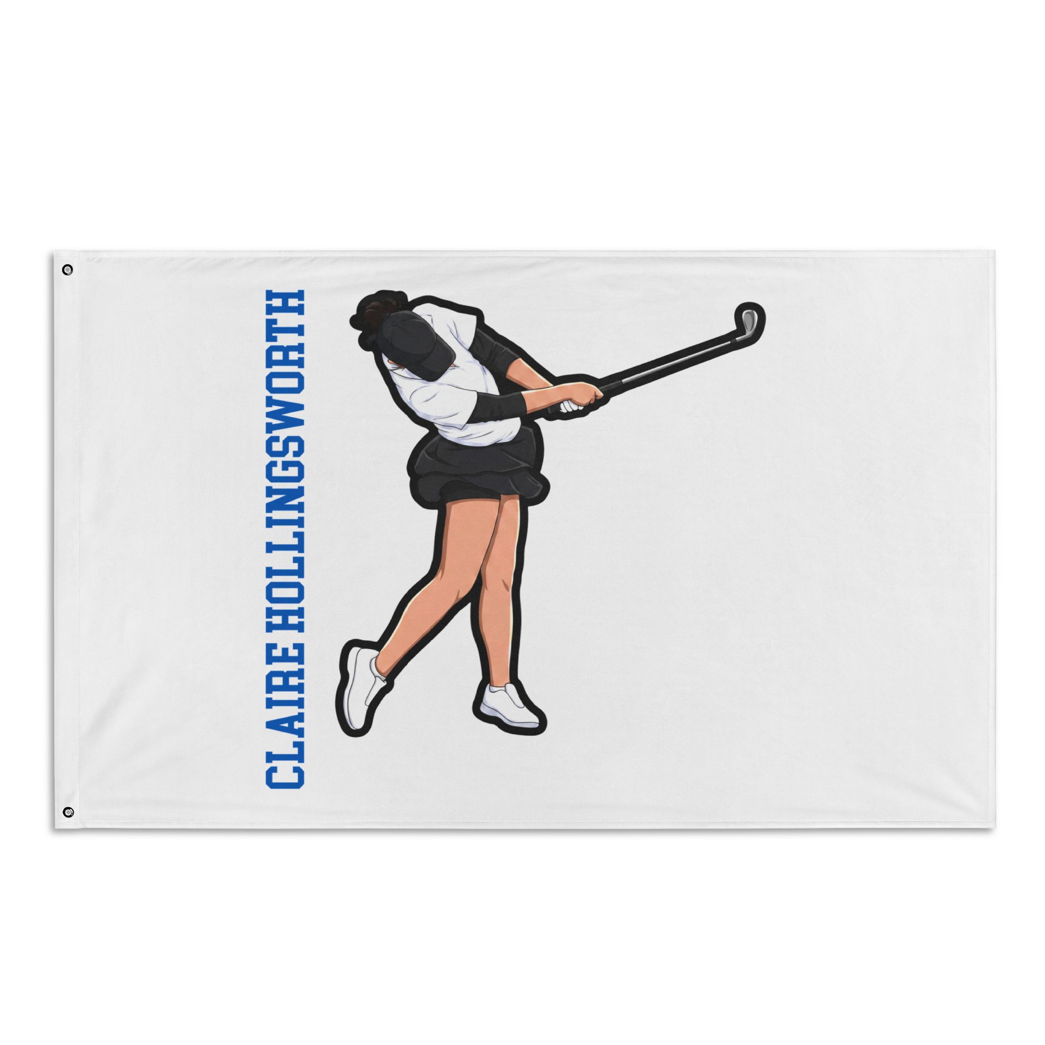 Flag (35 × 56 in) — character_name_vertical in Classic